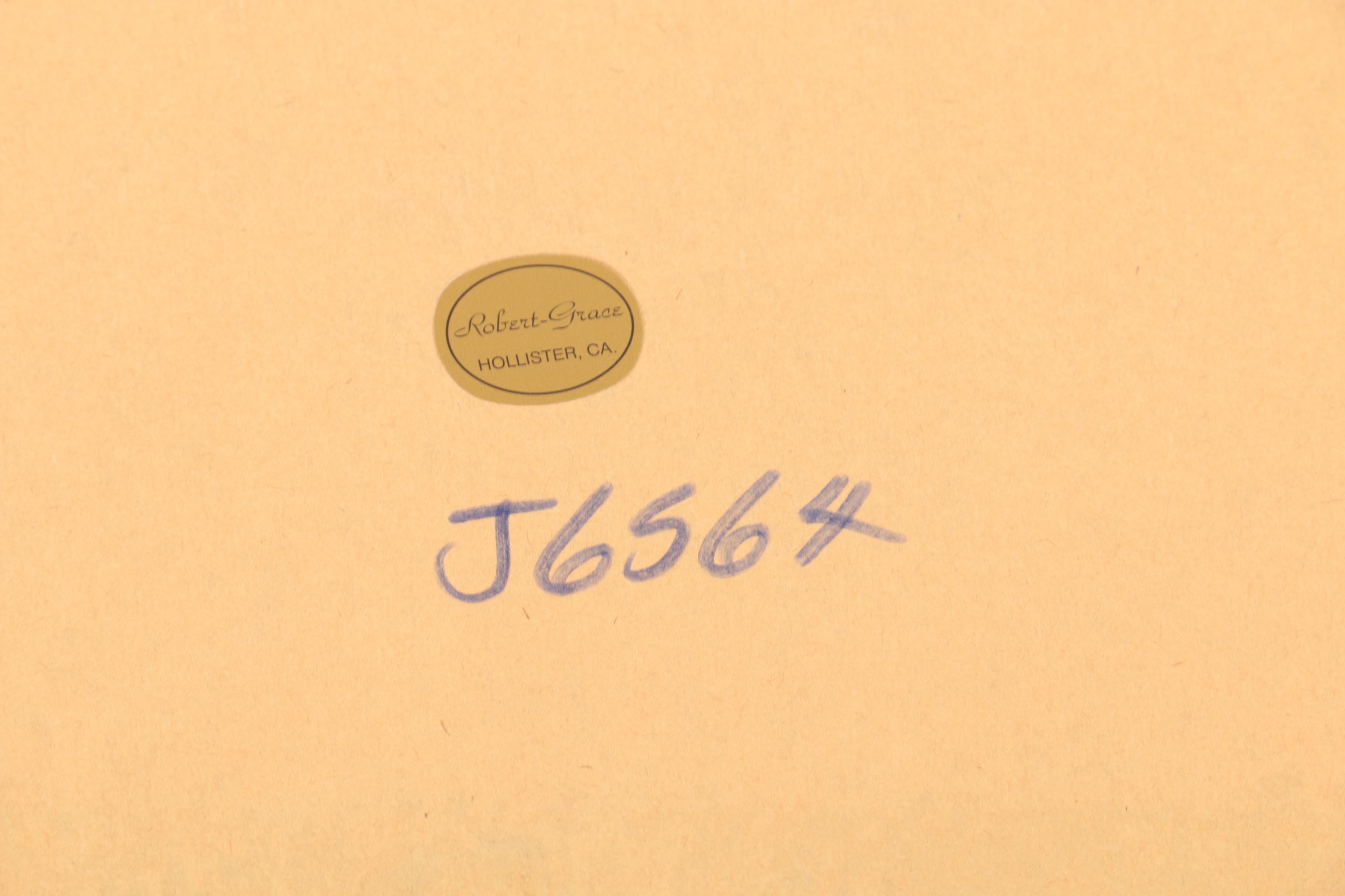 Two Offset Lithograph Prints After De Villenueve Still Life Paintings of Fruit