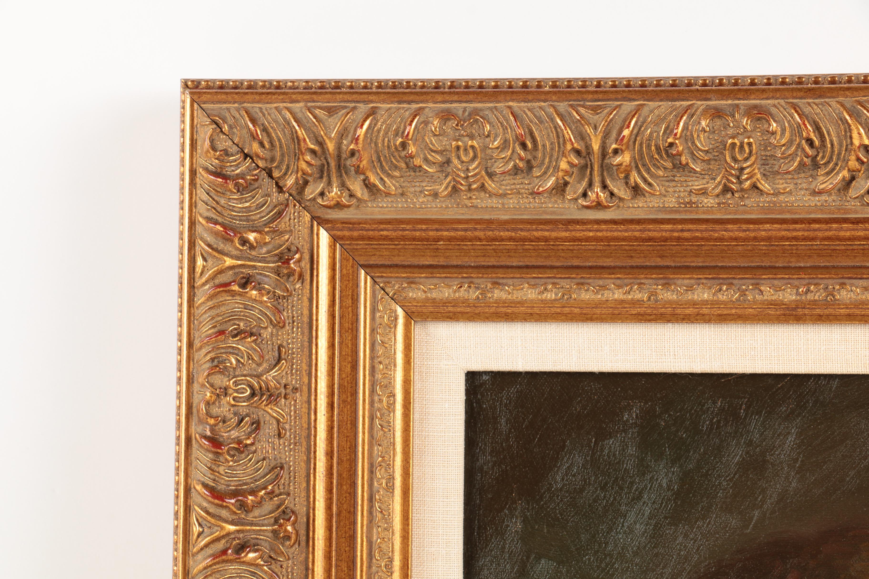 Copy Oil Painting After Rembrandt's "Self-Portrait"