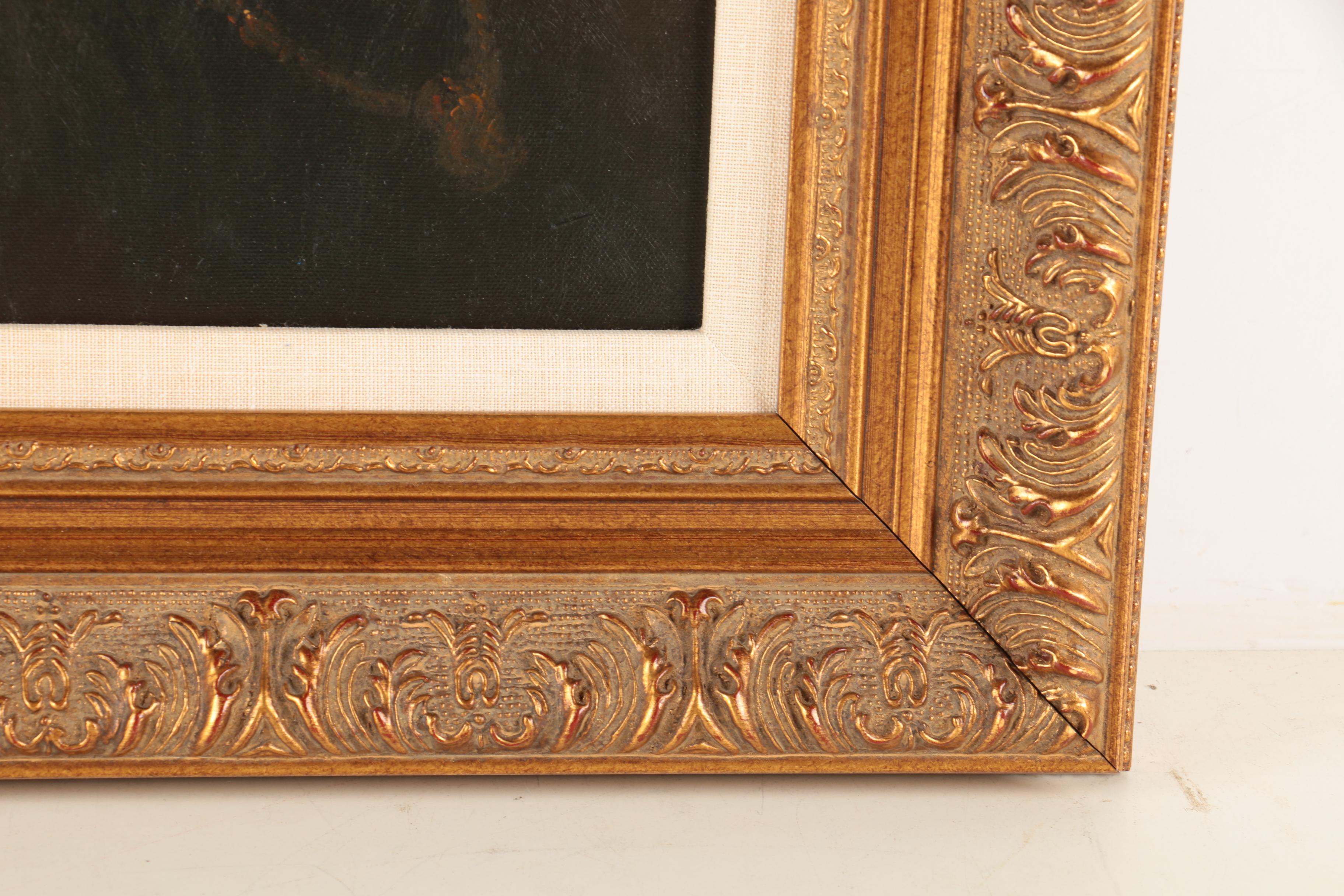 Copy Oil Painting After Rembrandt's "Self-Portrait"