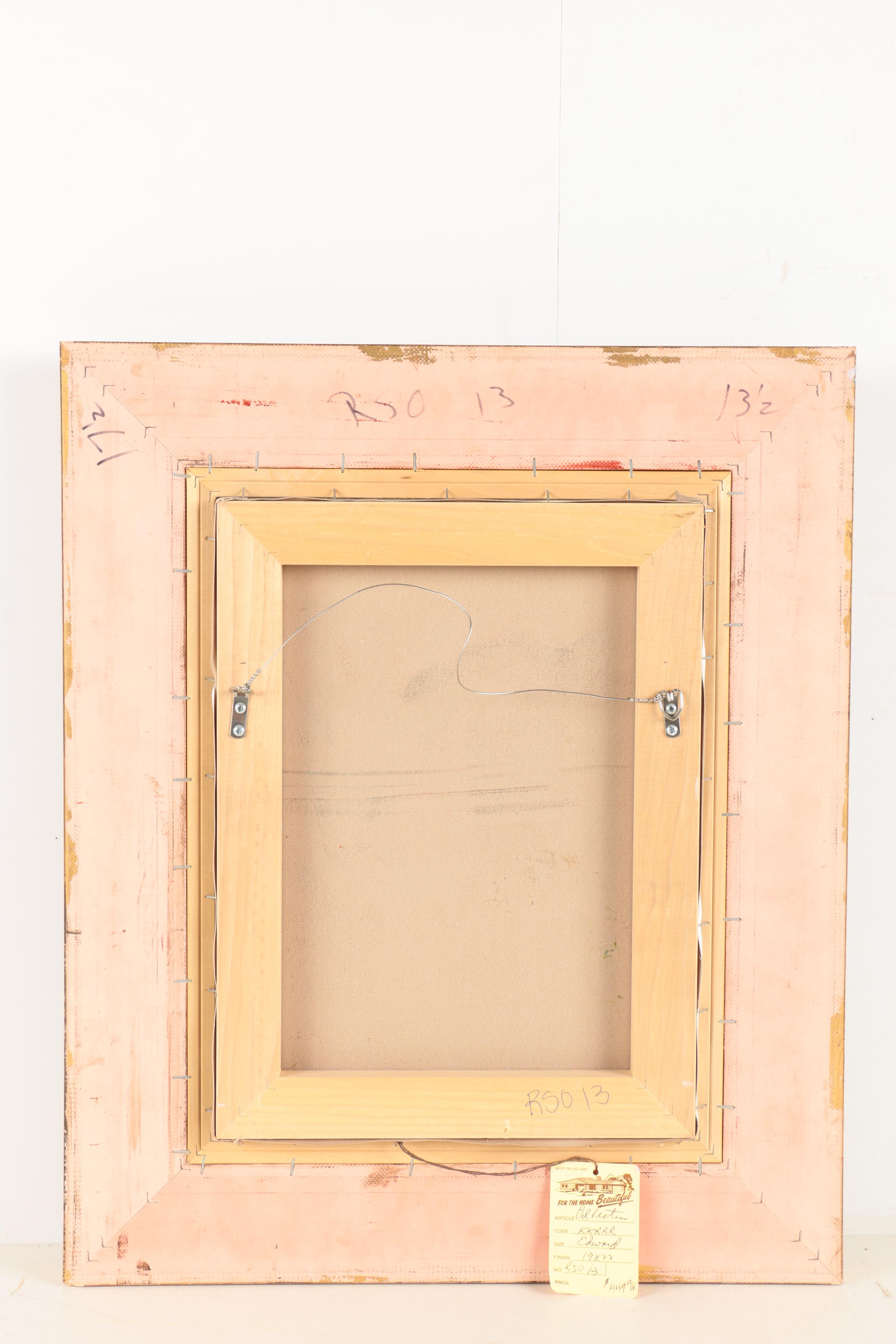 Copy Oil Painting After Rembrandt's "Self-Portrait"