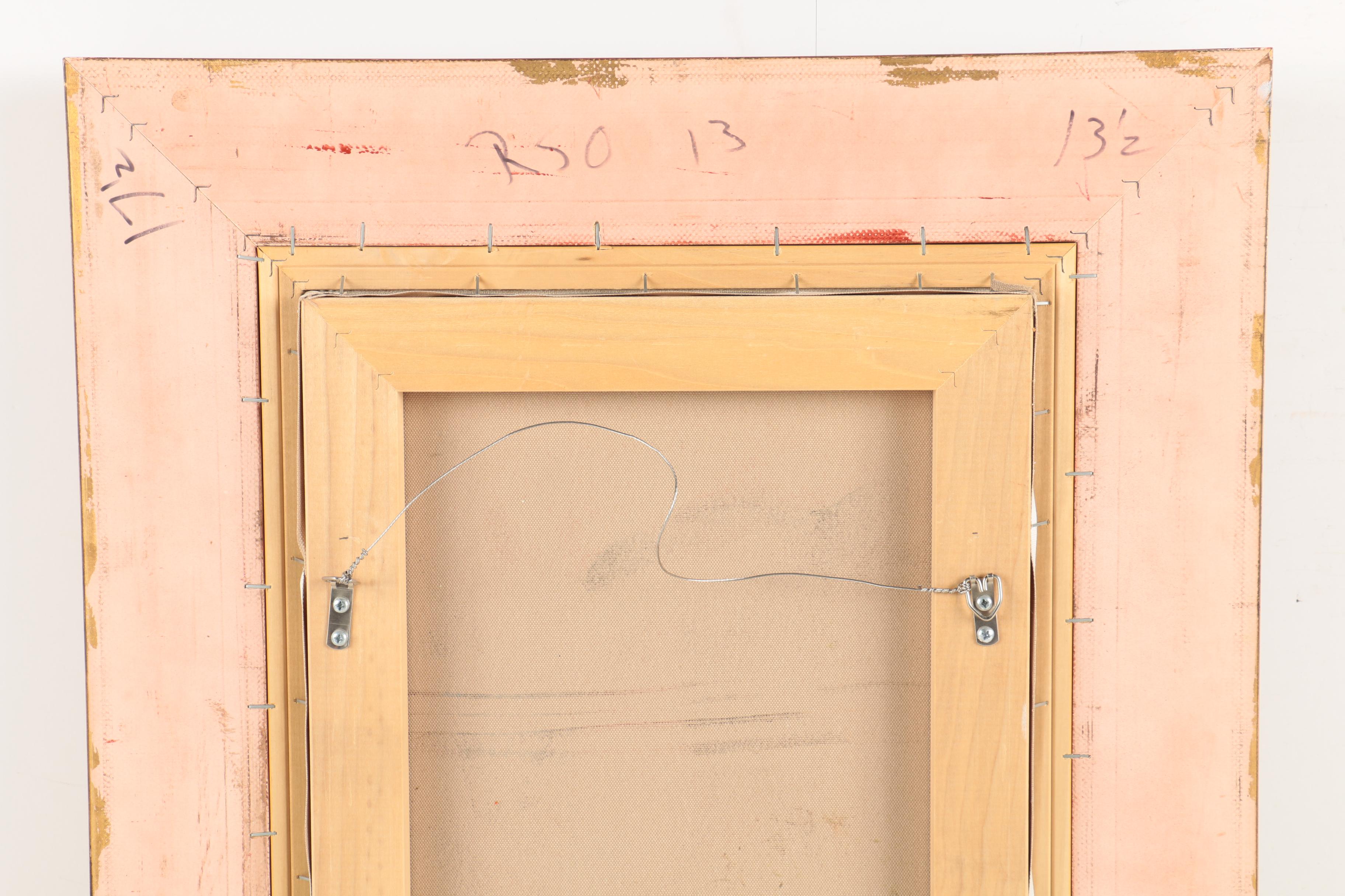 Copy Oil Painting After Rembrandt's "Self-Portrait"