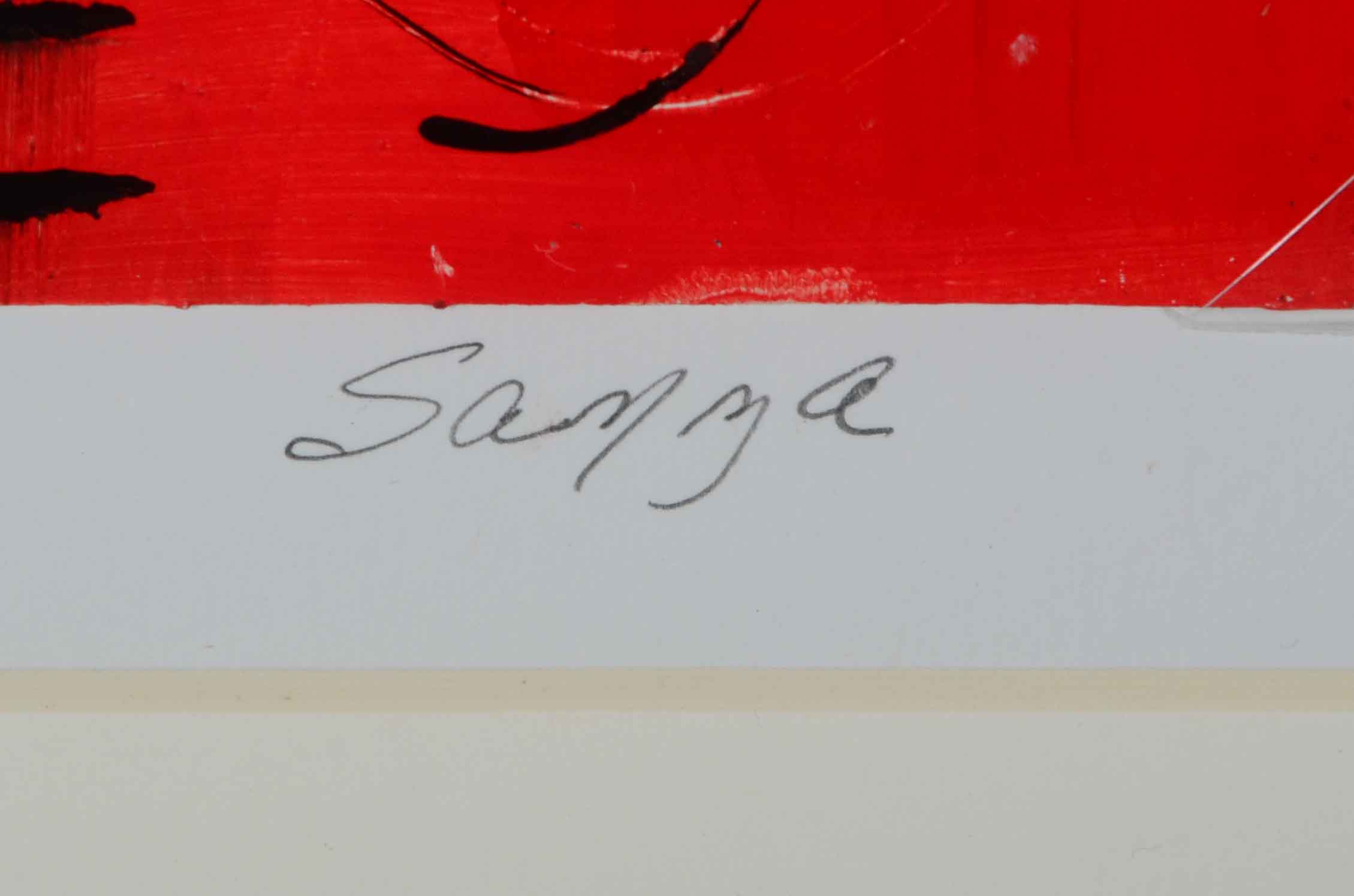 Sanna Original Acrylic Painting on Paper "Dreaming"