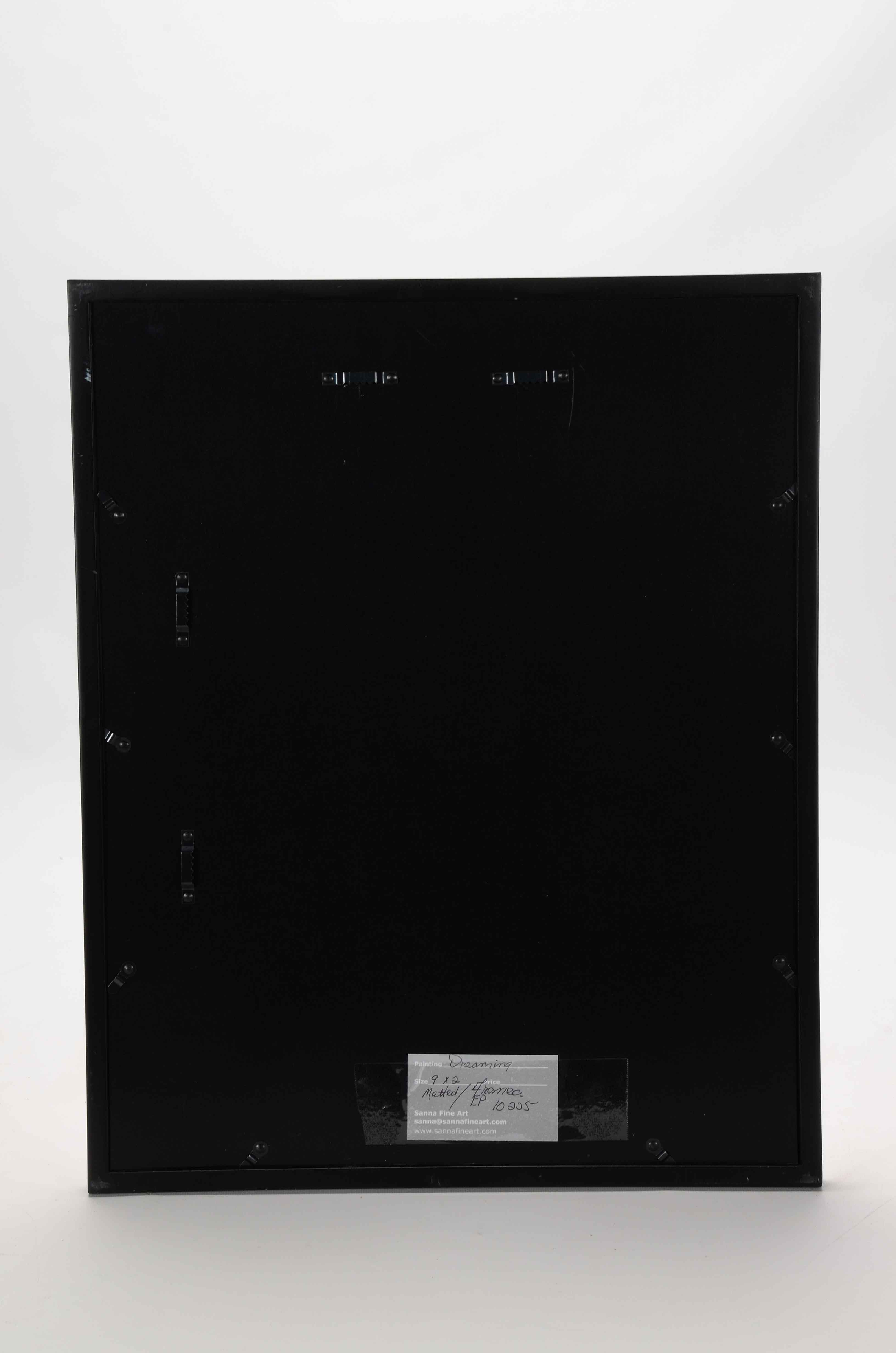 Sanna Original Acrylic Painting on Paper "Dreaming"