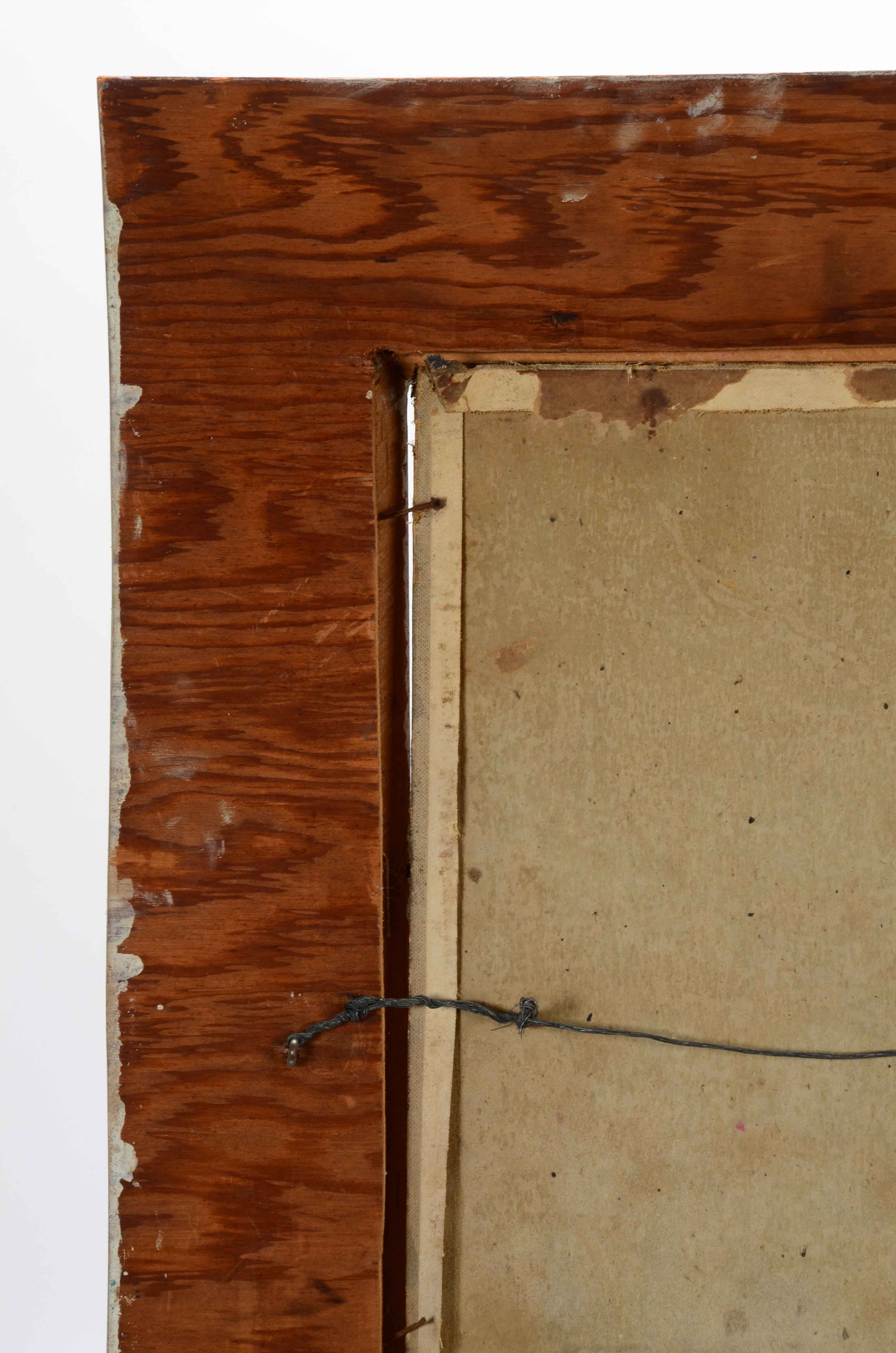 Leslie Fliegel Signed Expressionist Oil Painting