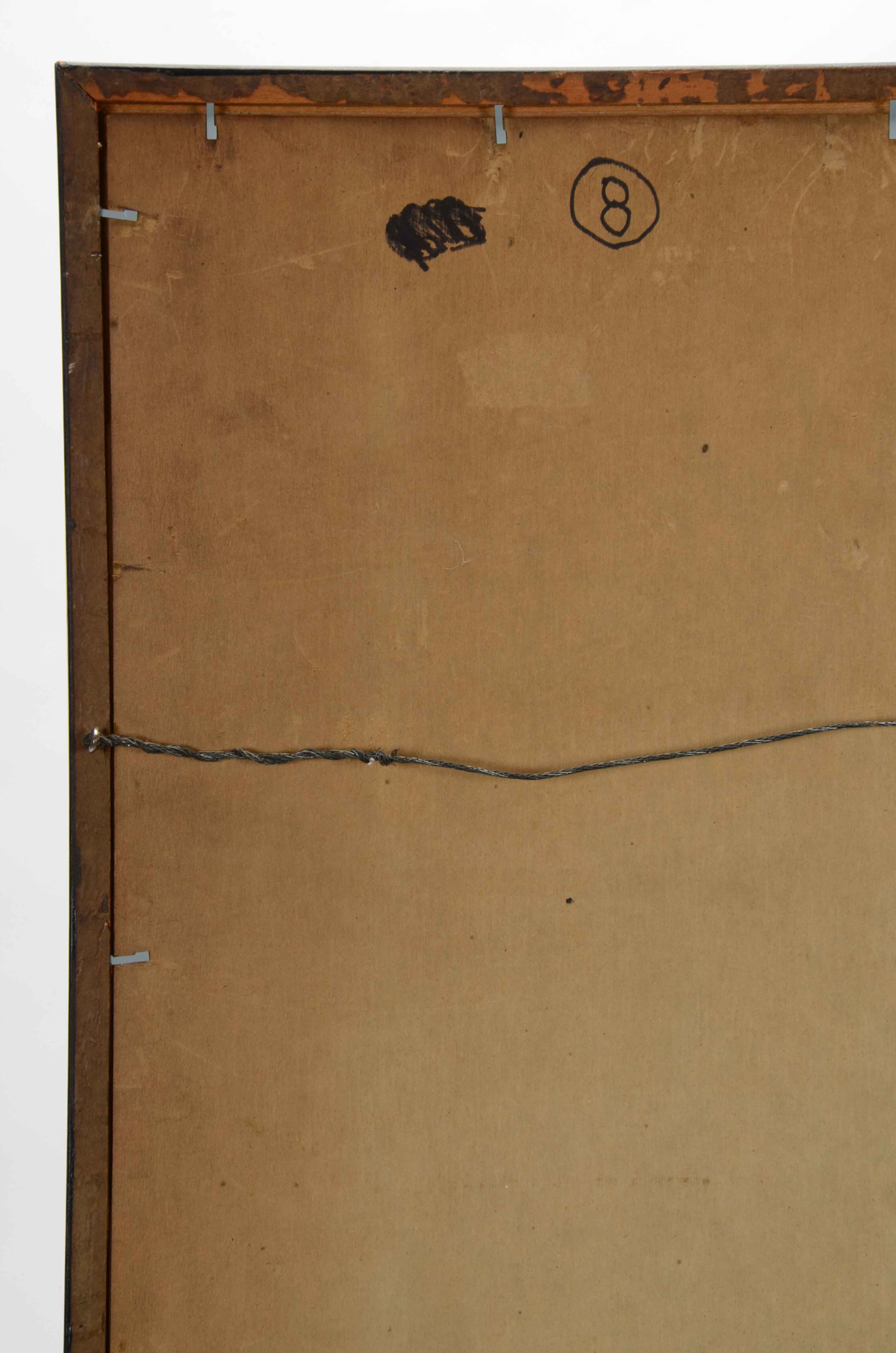 Original Gouache Painting on Paper after Georges Braque's "Cafe Bar"