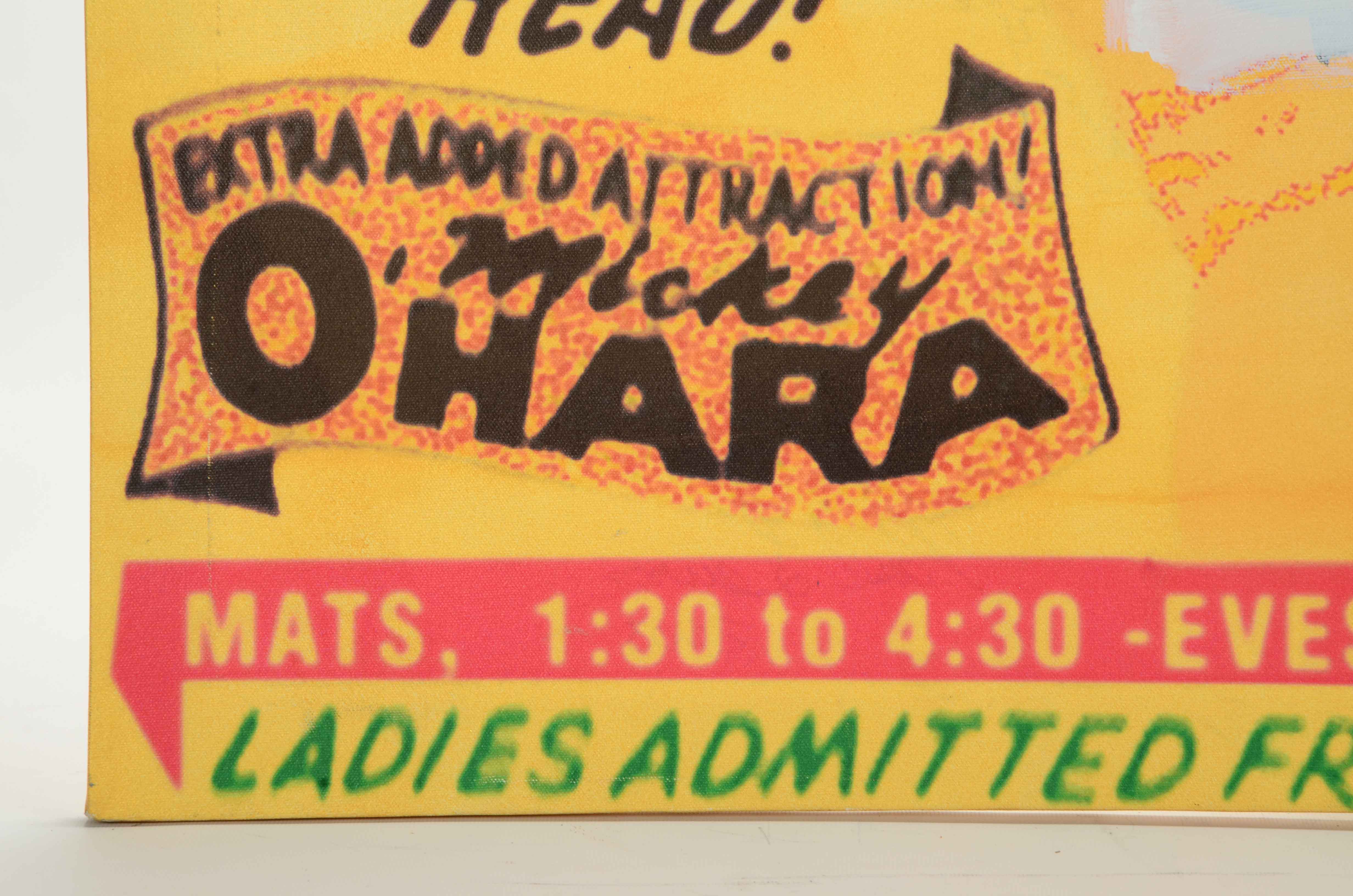 Paul Lewis and Andrew VanSickle Embellished Giclee "Brandy Martin Gone Wild"