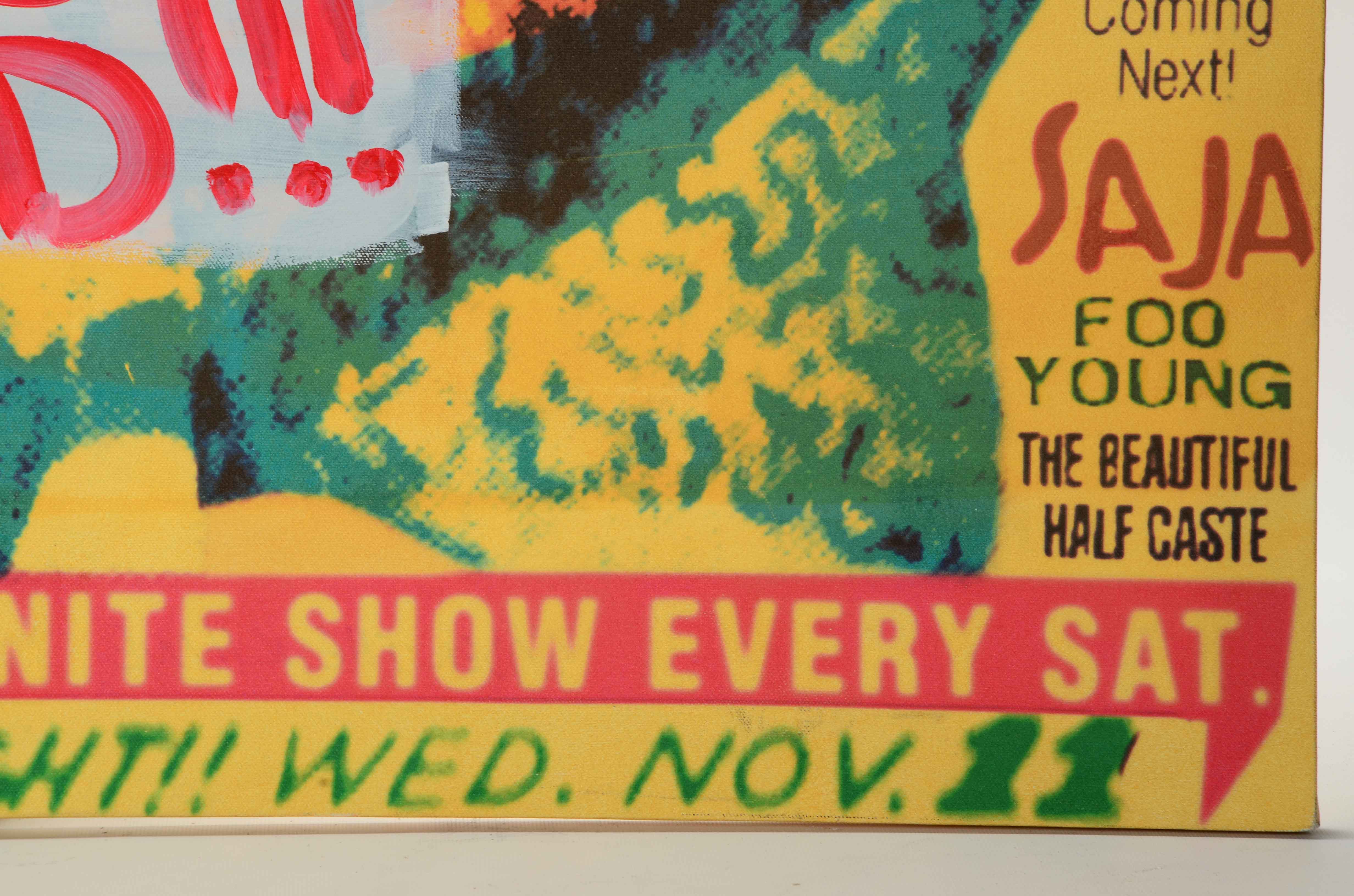 Paul Lewis and Andrew VanSickle Embellished Giclee "Brandy Martin Gone Wild"