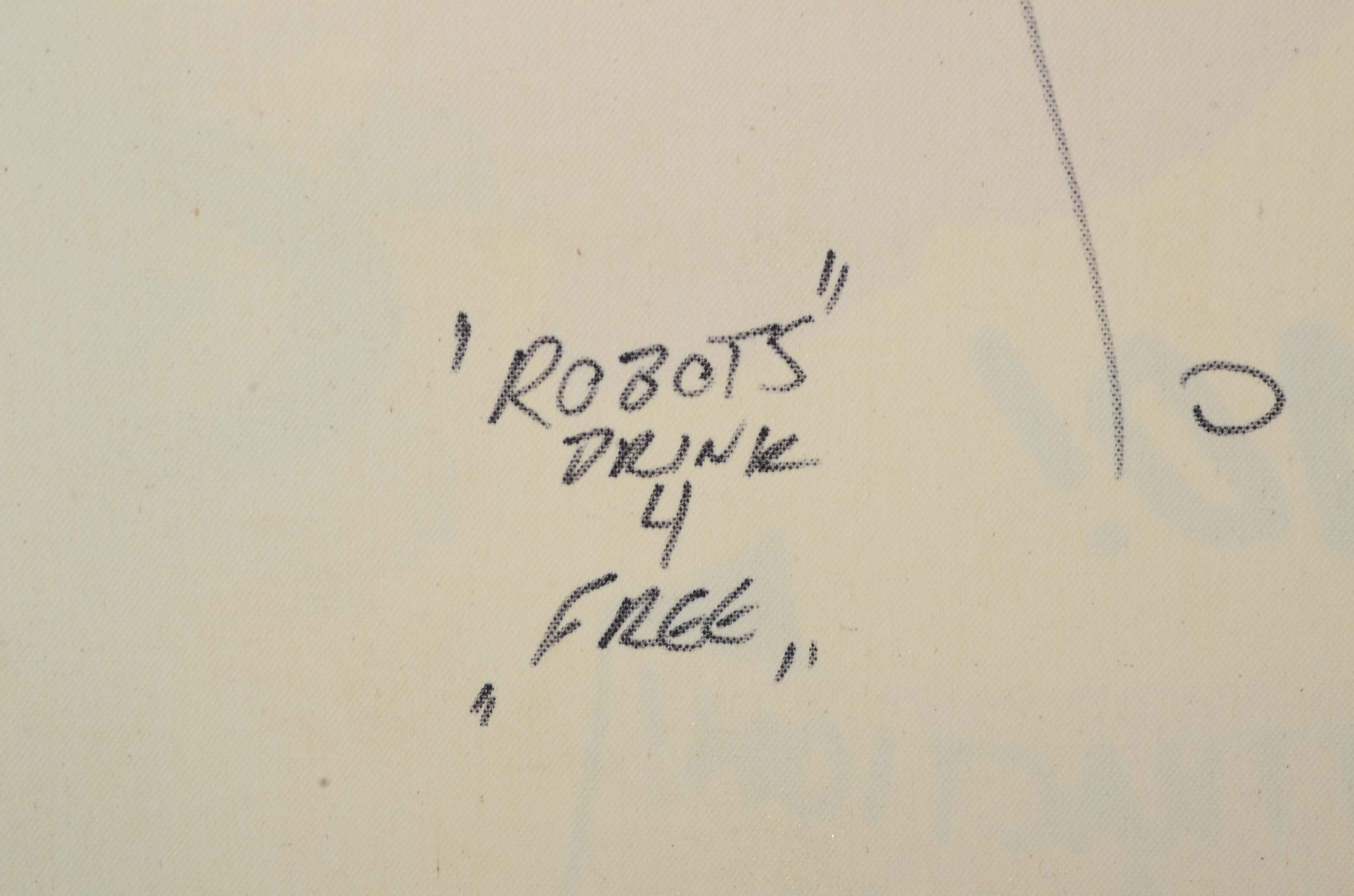 Paul Lewis and Andrew VanSickle Embellished Giclee "Brandy Martin Gone Wild"