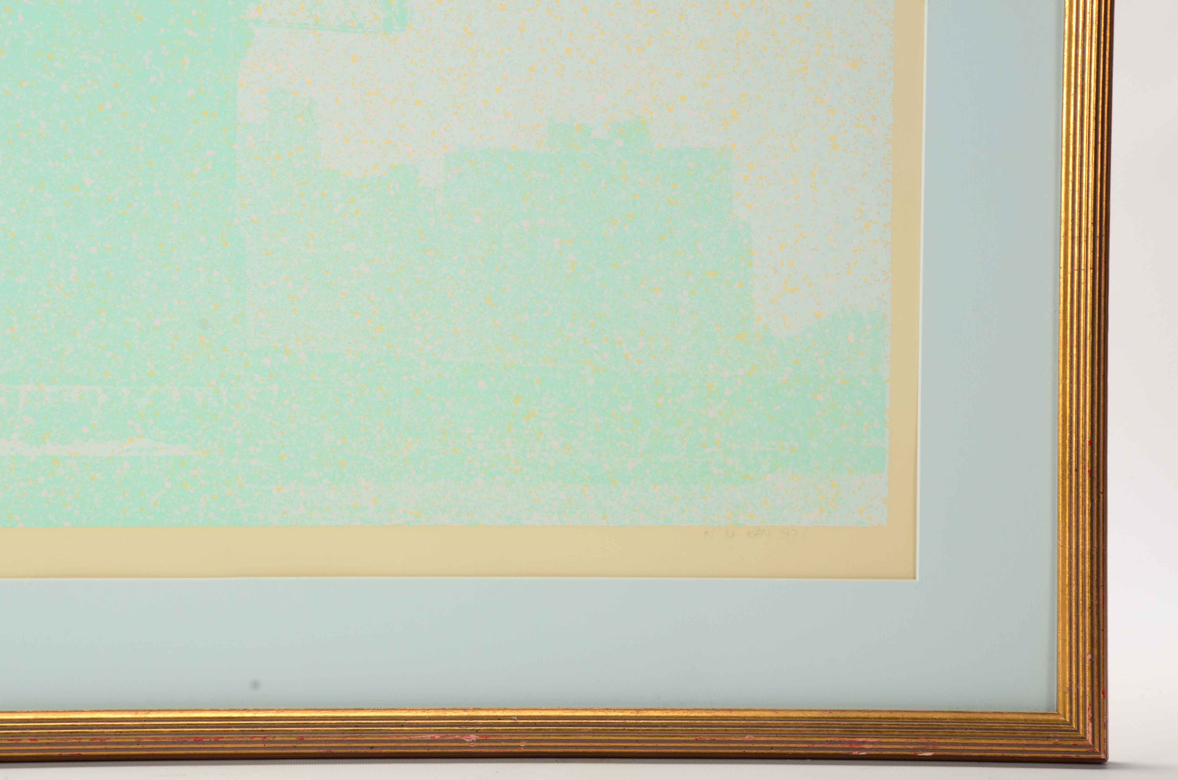 H.N. Han Signed Limited Edition Serigraph "Brooklyn Bridge"