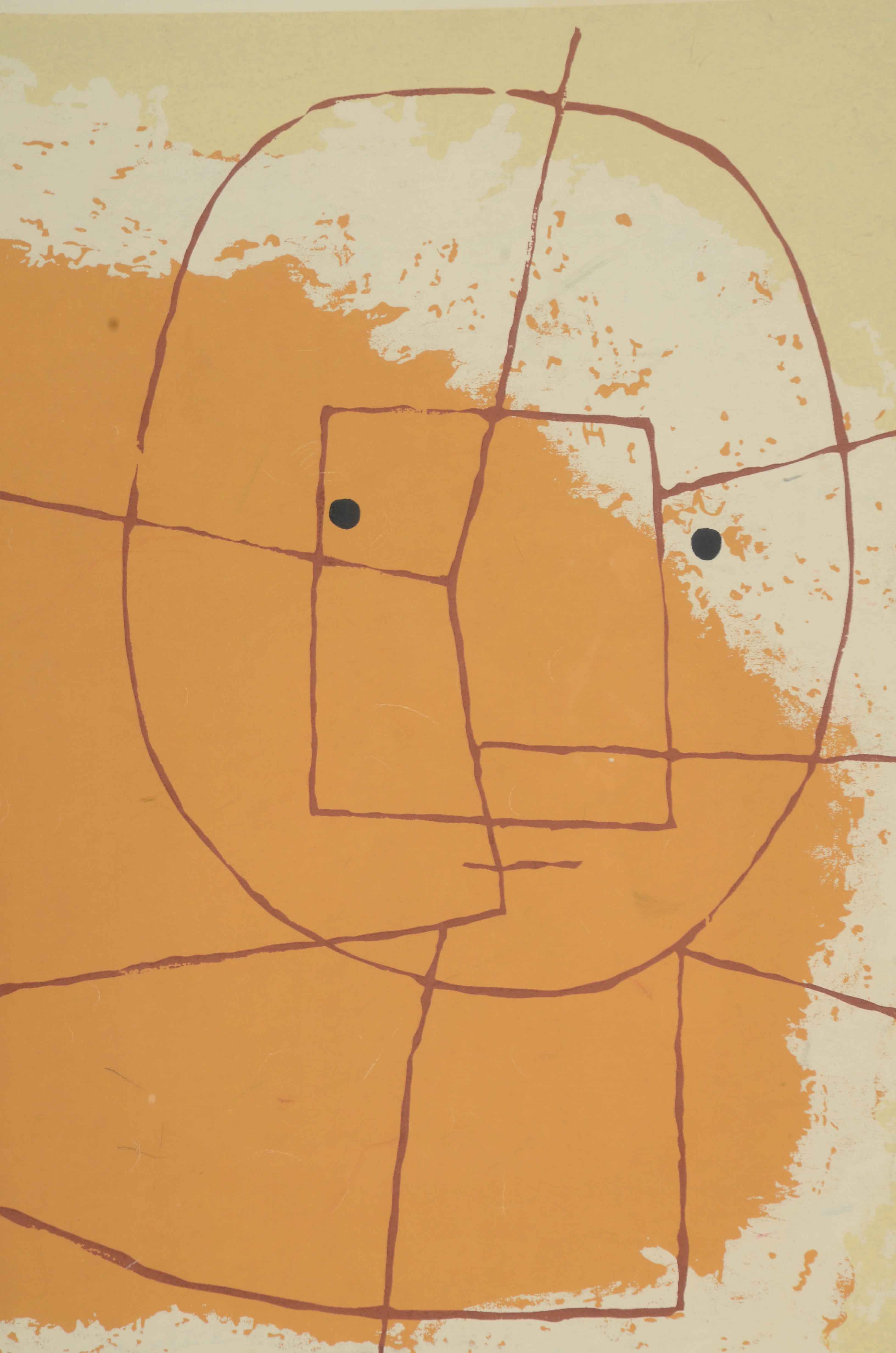 Paul Klee Serigraph Print after "Ein Verständiger"