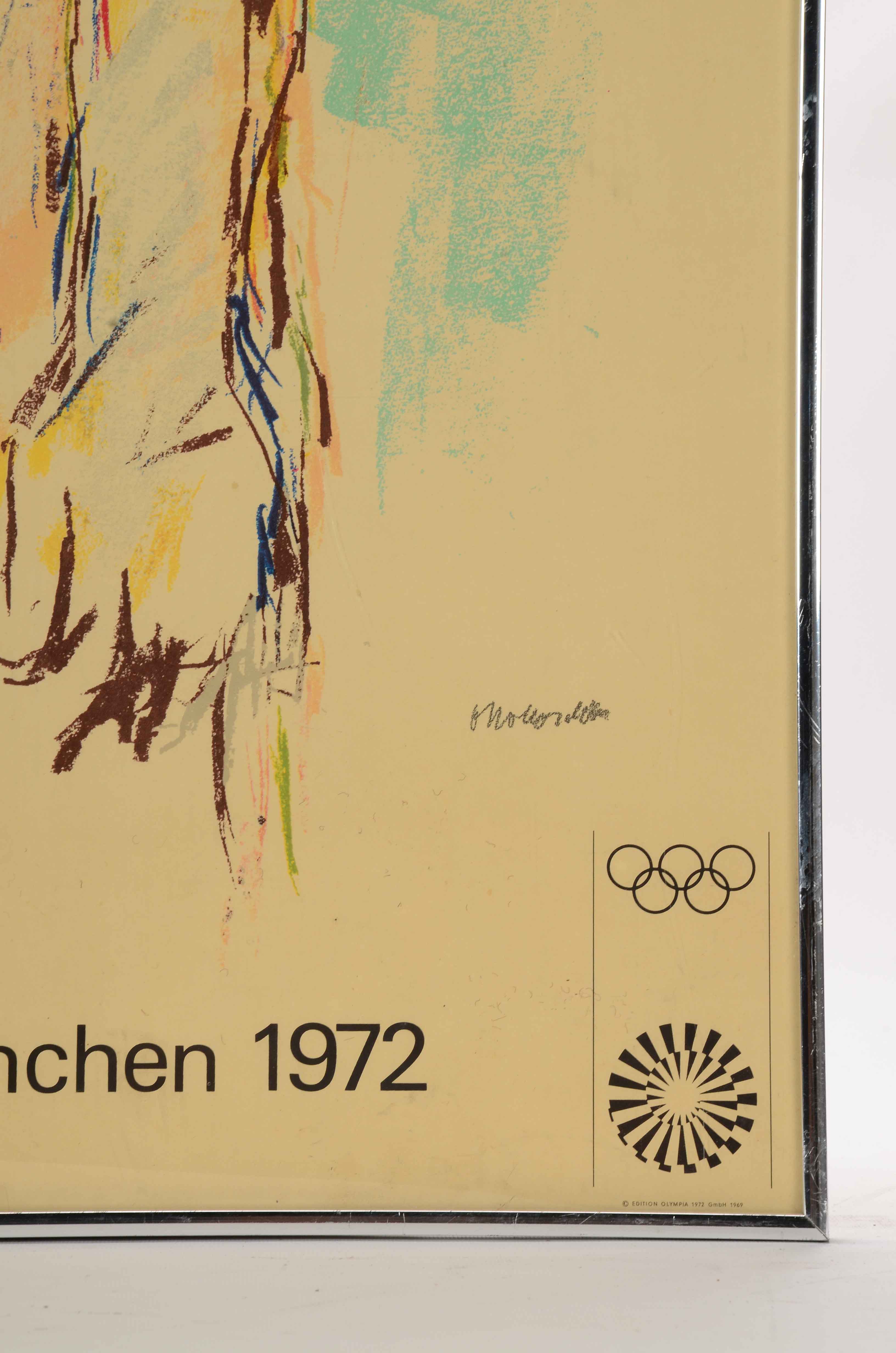 Olympische Spiele Munchen 1972 Poster