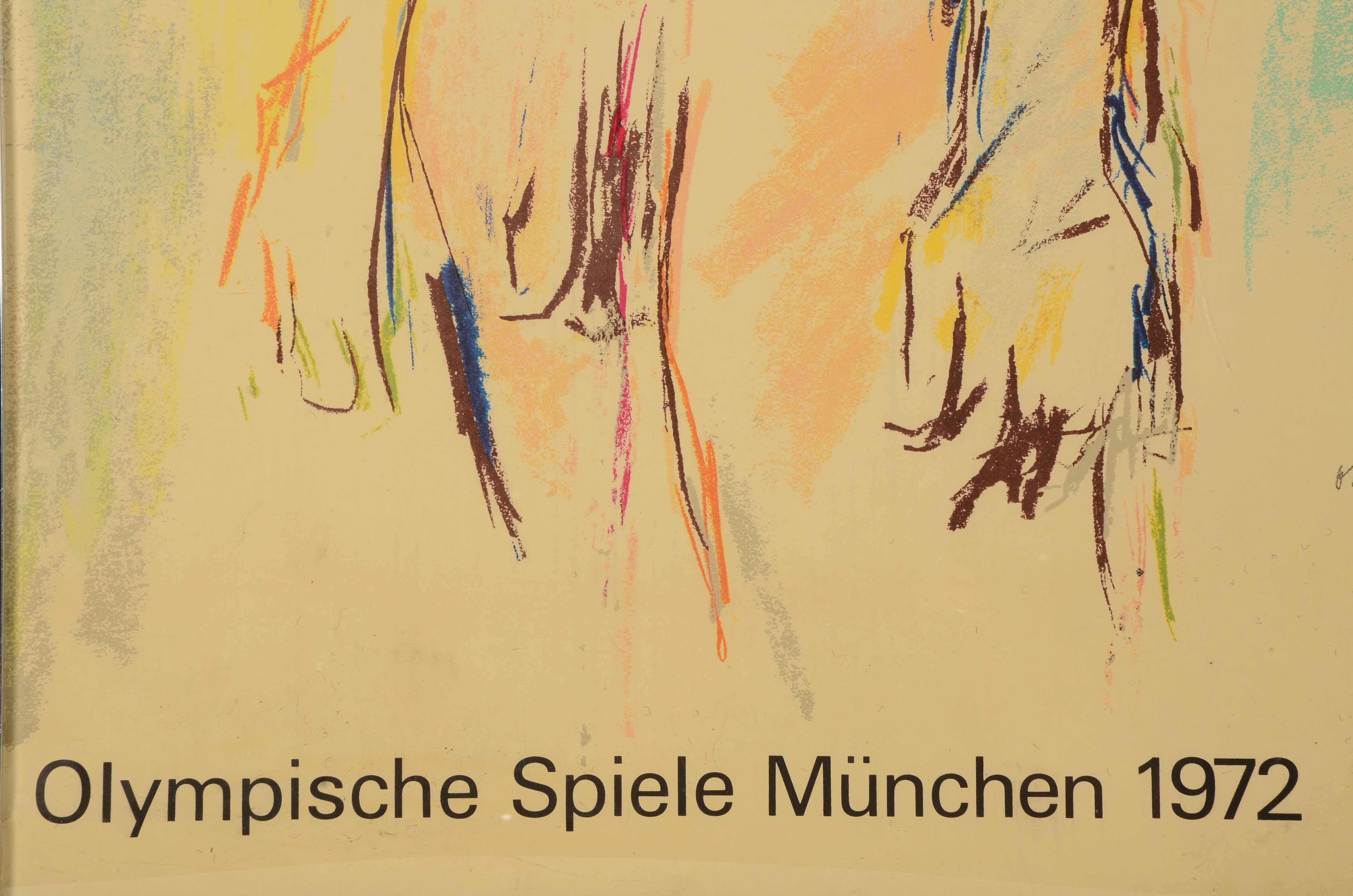 Olympische Spiele Munchen 1972 Poster