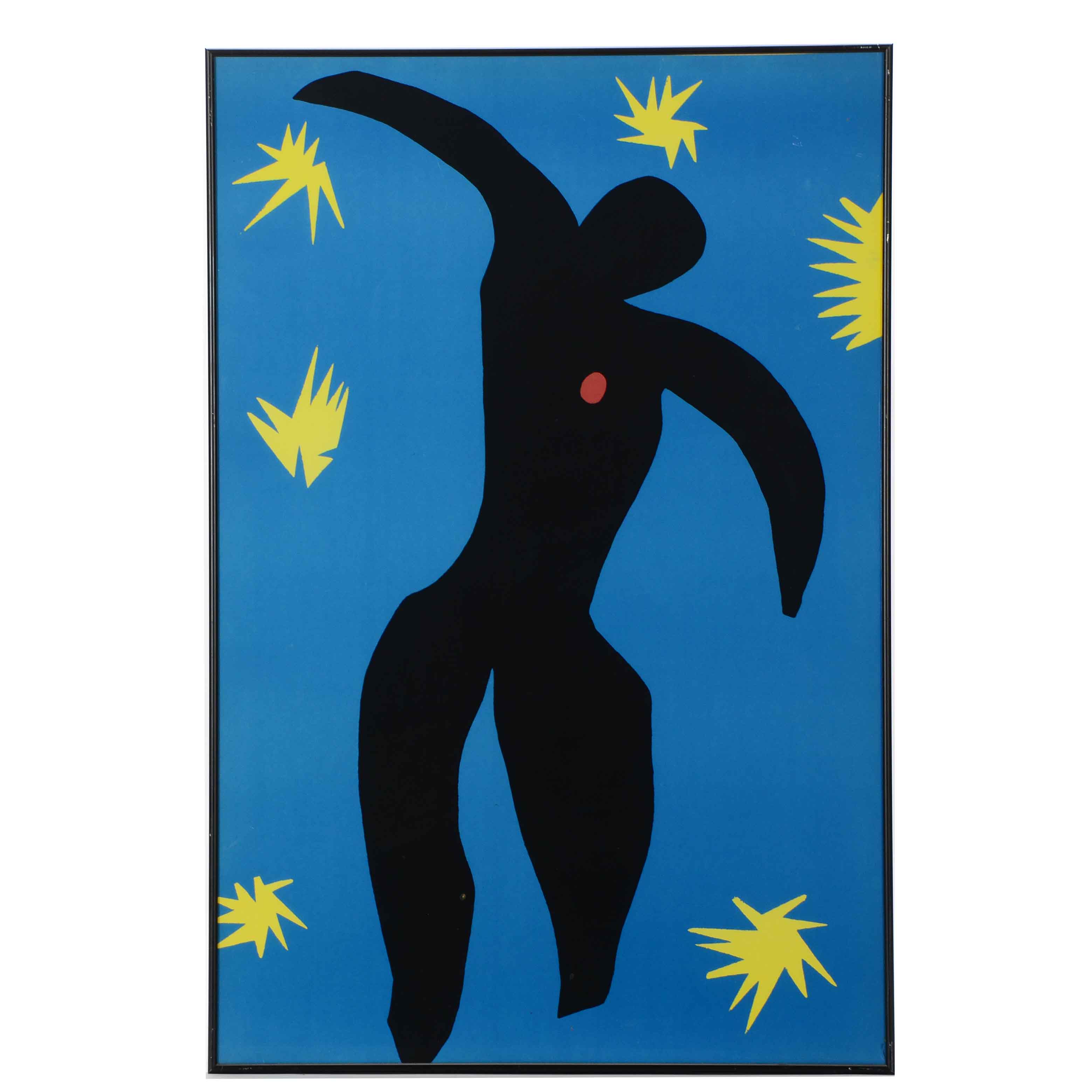 Giclee Poster after Henri Matisse "Icarus"