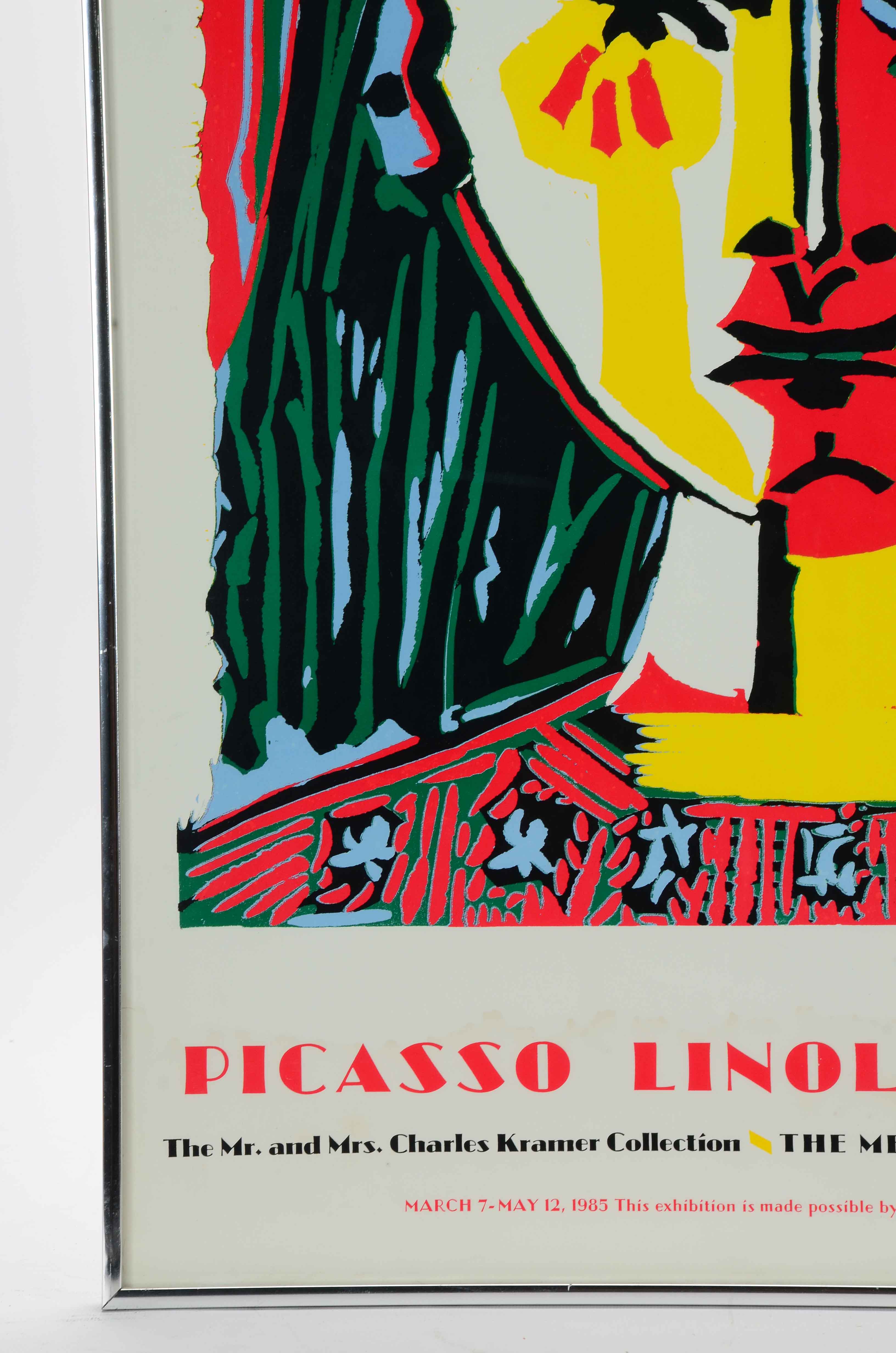 Exhibition Poster for "Picasso Linoleum Cuts" at The Metropolitan Museum of Art