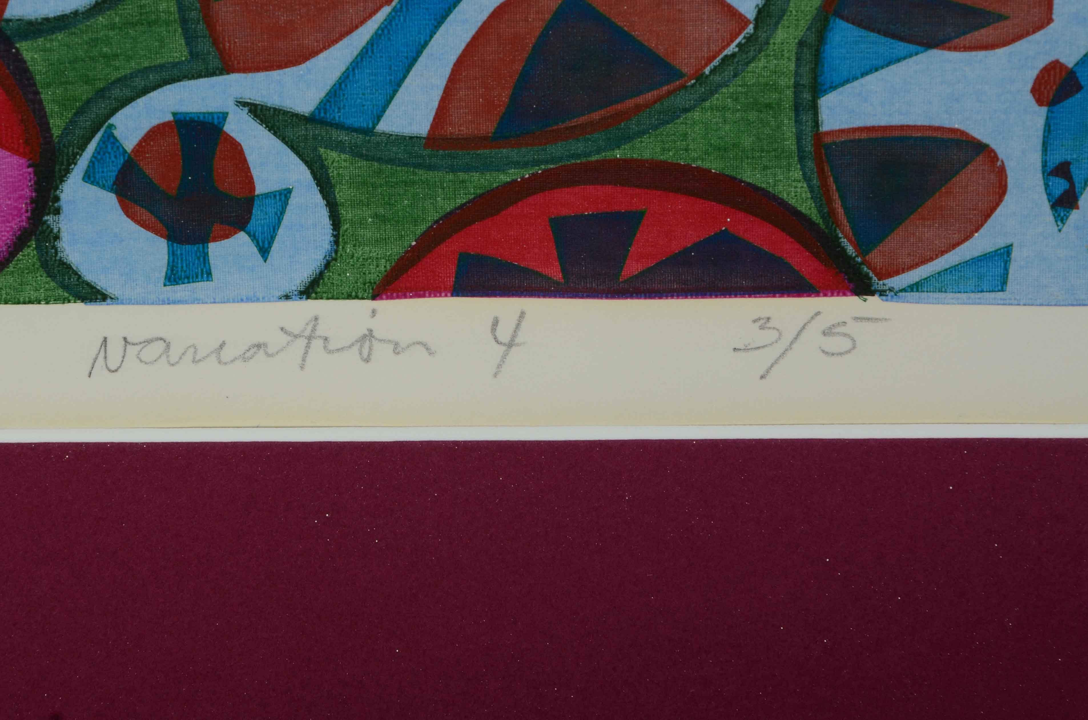 John Nartker Signed Limited Edition Serigraph "Posie Patch"