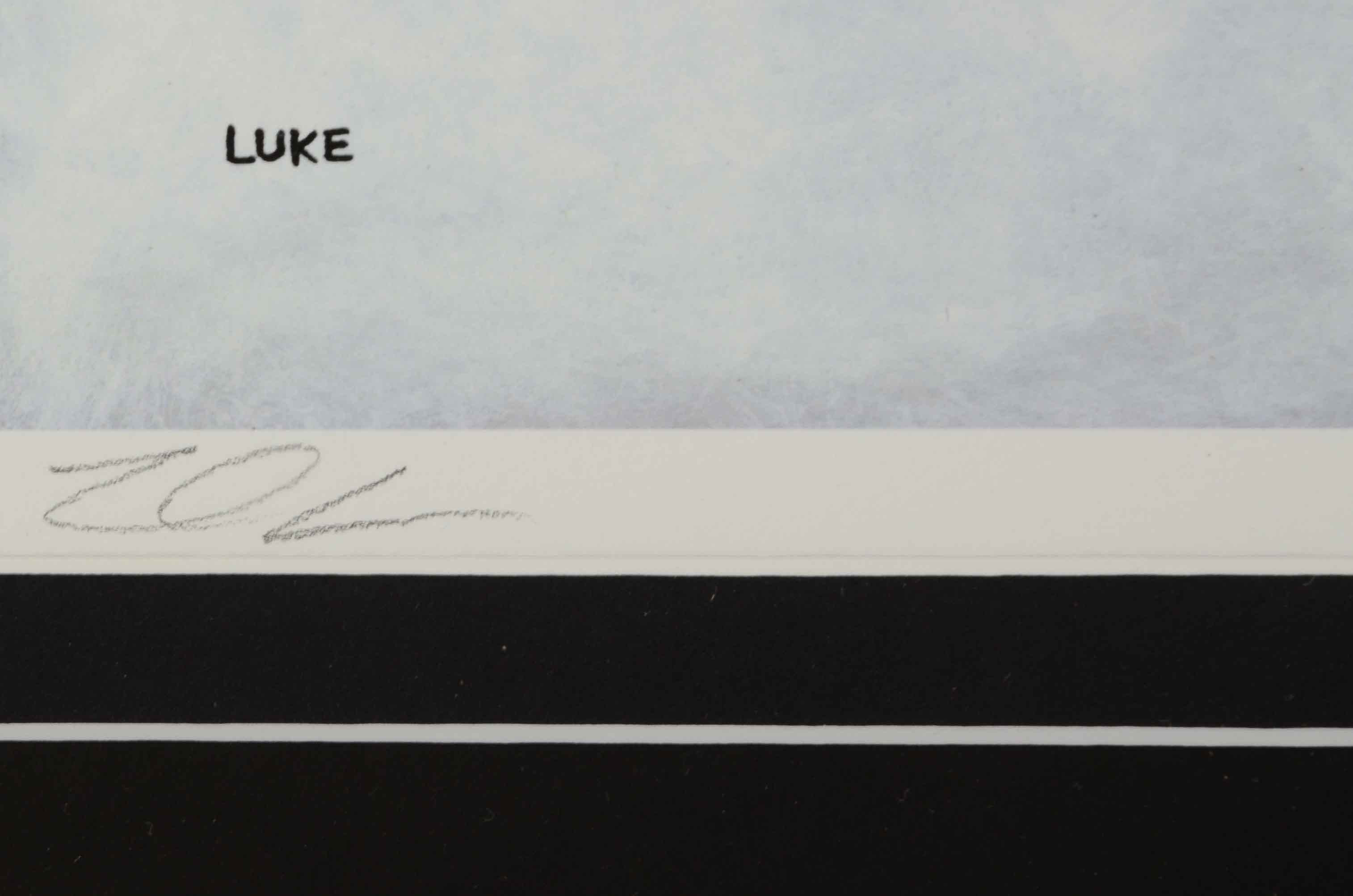 Luke Chueh Signed Limited Edition Giclee