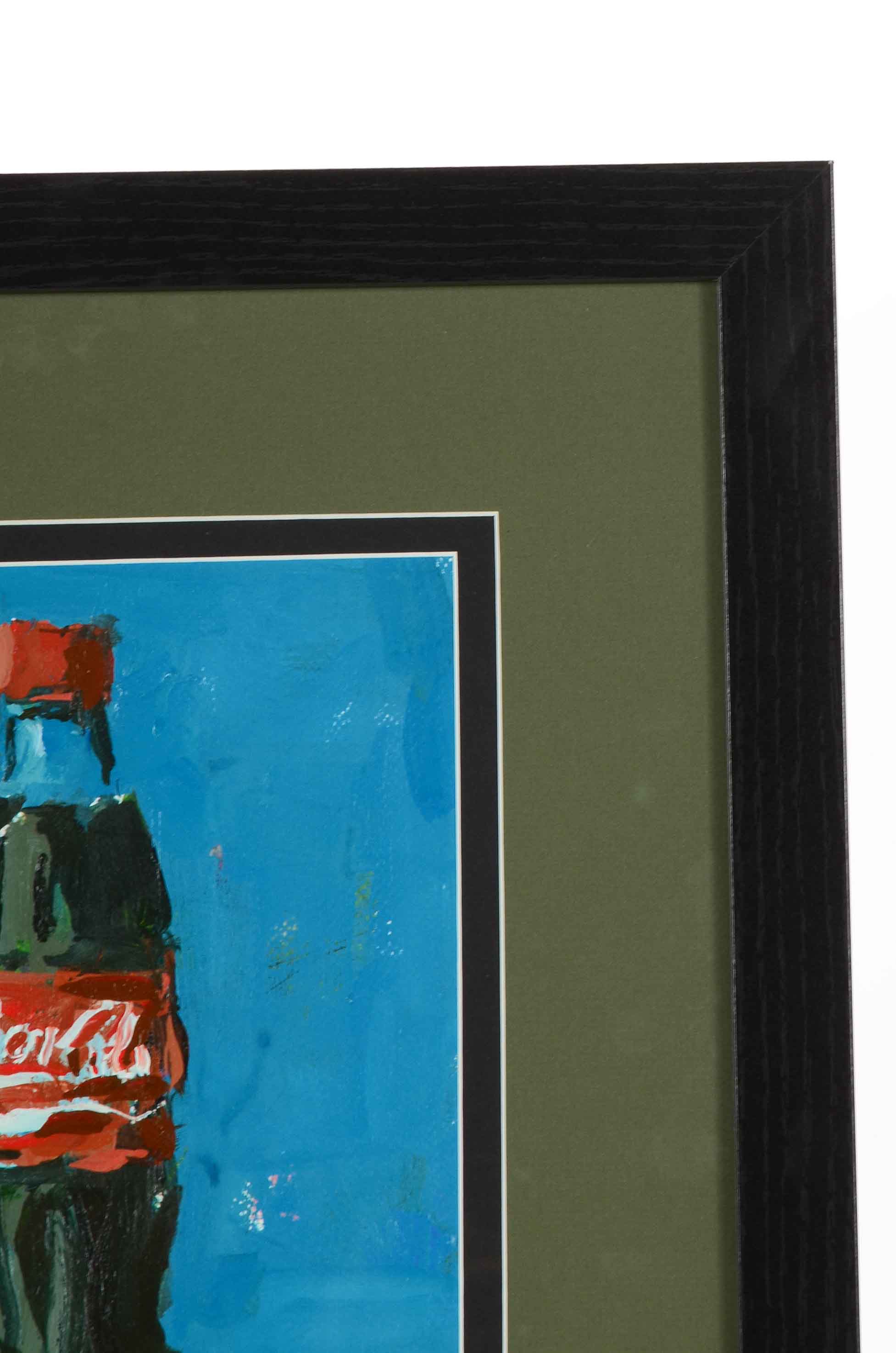 Robert Joyner Original Acrylic Painting on Paper