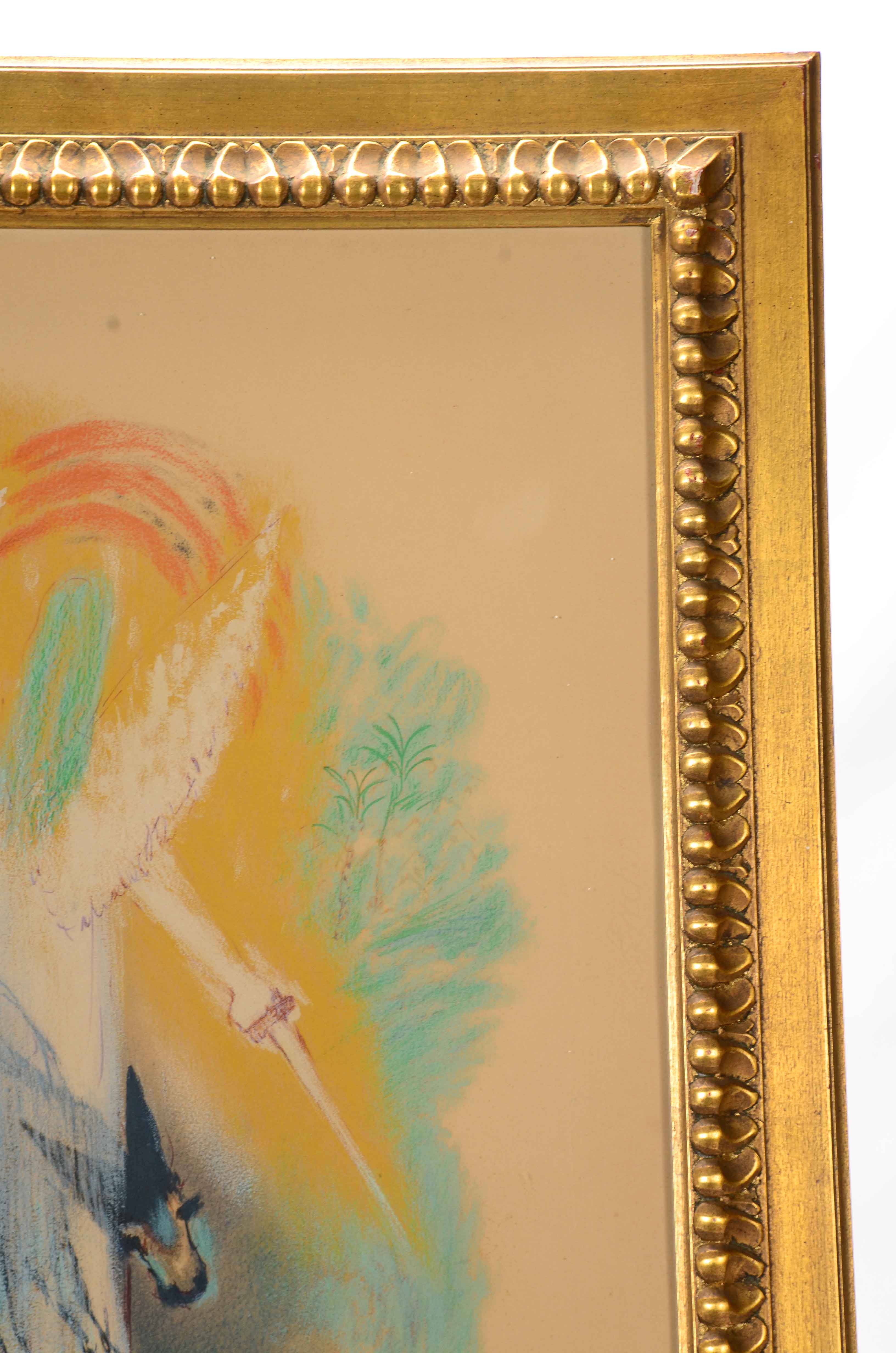 Reuven Rubin Original Color Lithograph "Visions of the Bible"