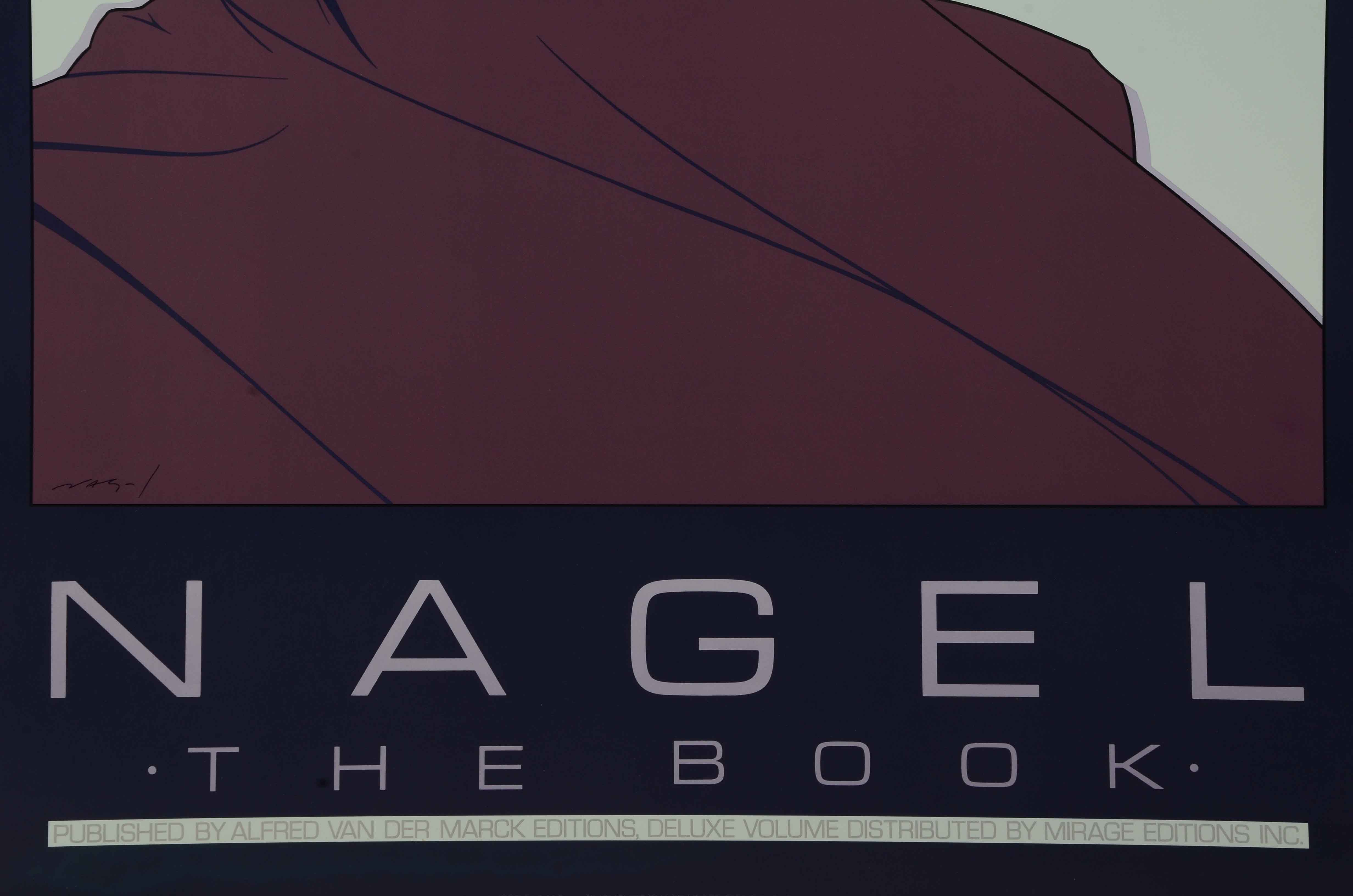 Patrick Nagel "The Book" Serigraph Poster