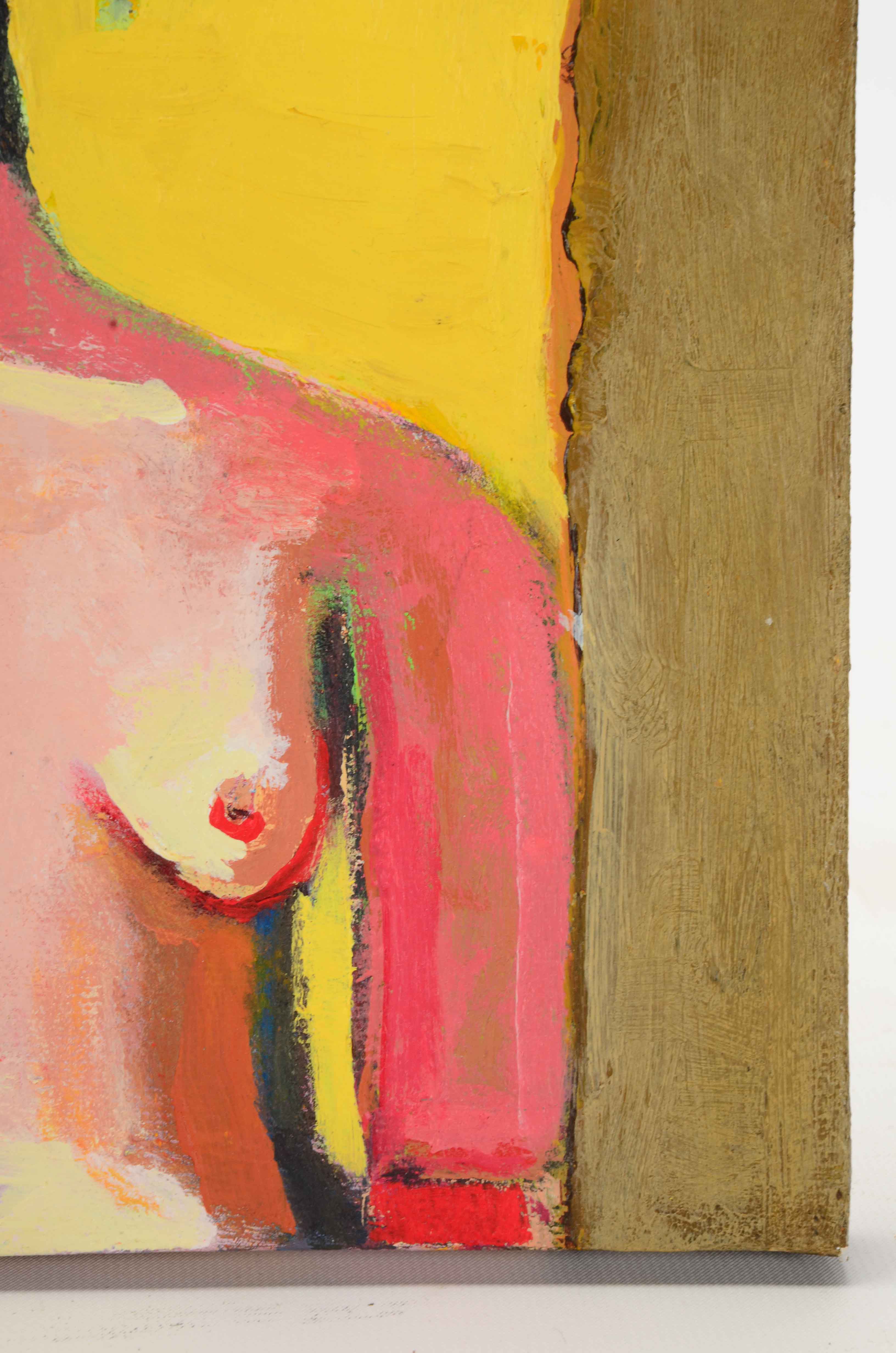 Trey Hoover Original Oil Painting on Canvas "Sitting Woman"