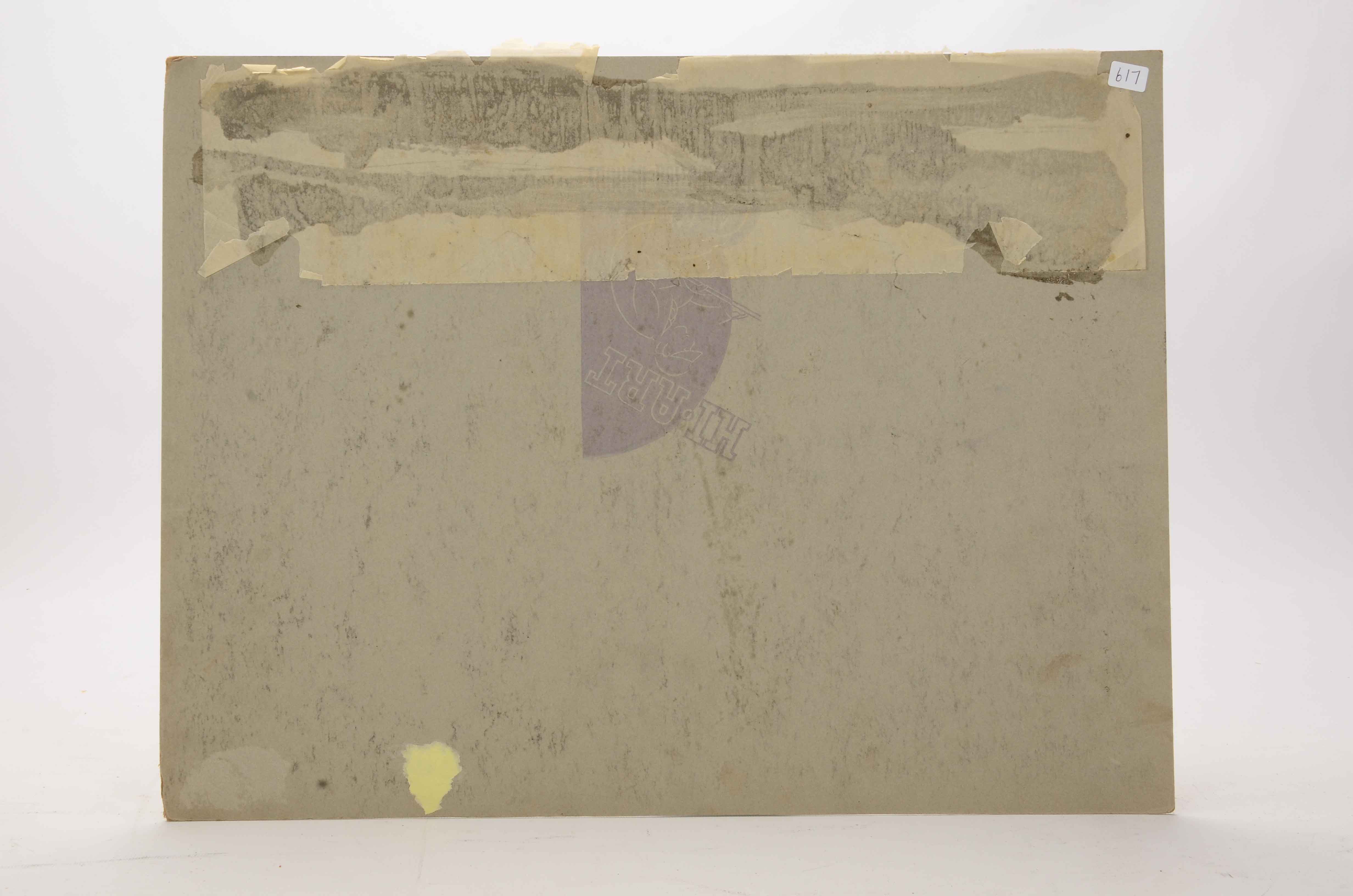 Sam Norkin Original Mixed Media Illustration "The Big Two"