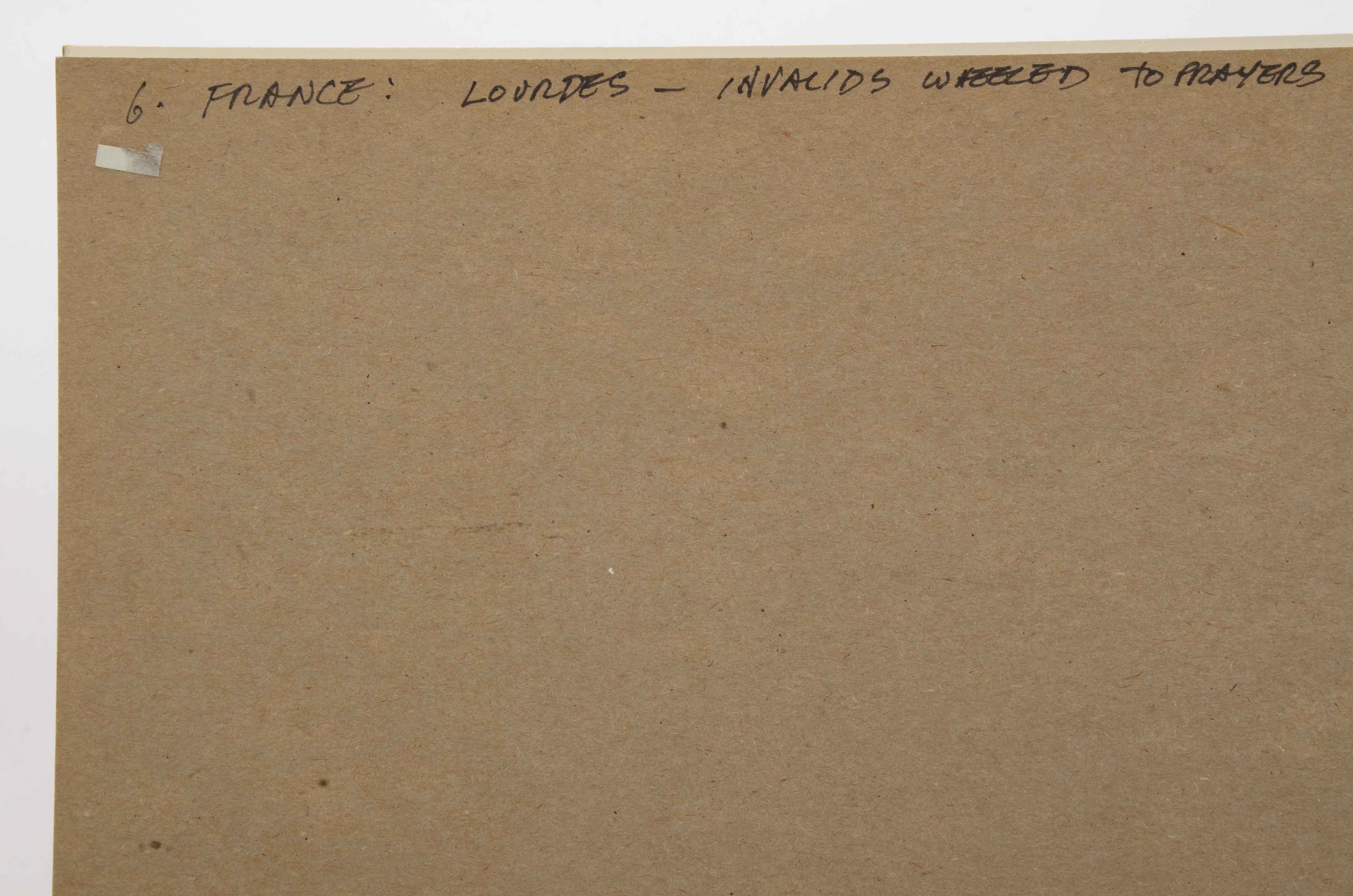 Sam Norkin Original Ink Wash Illustration "France: Lourdes"