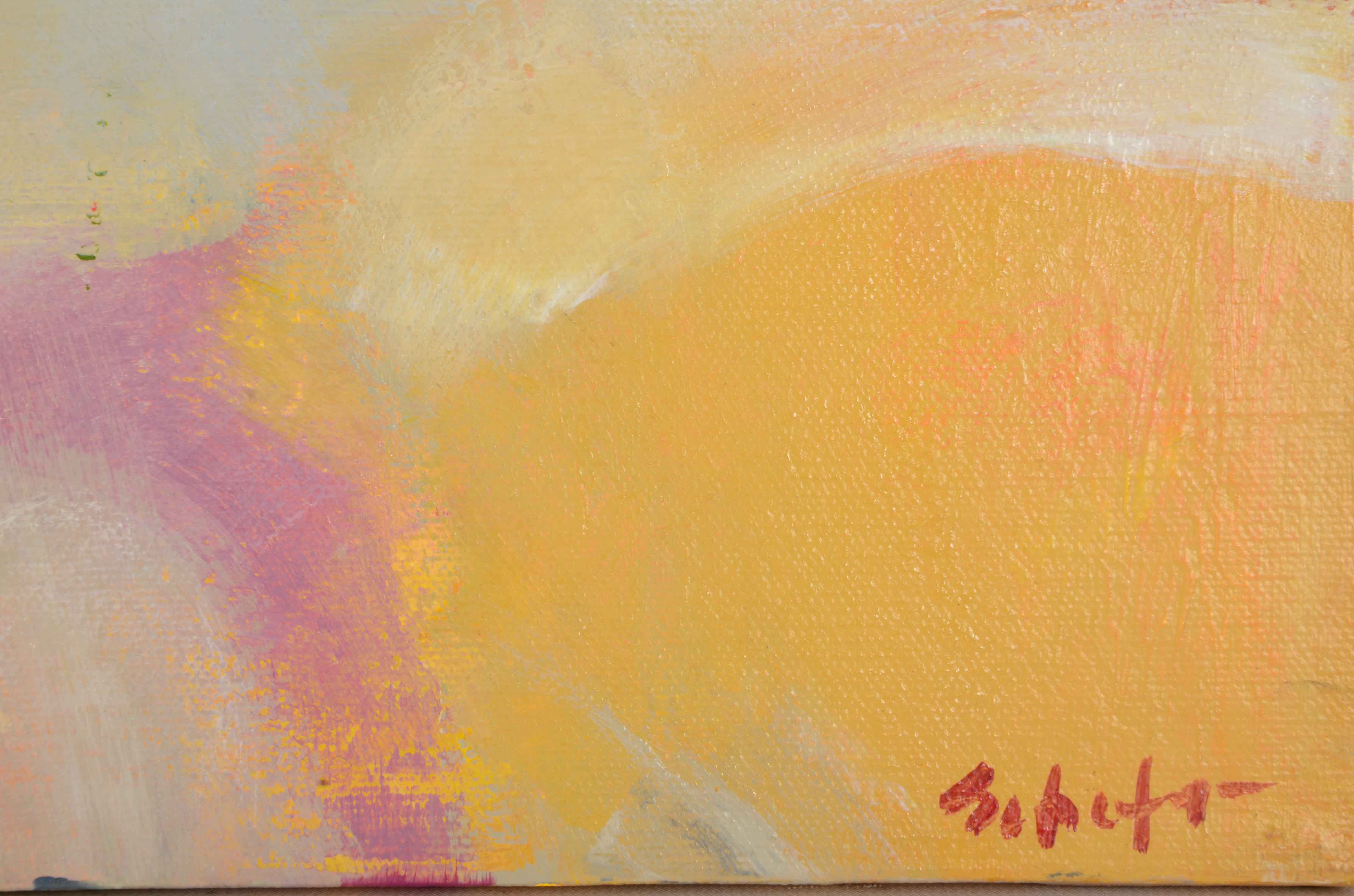 Lisa Schafer Original Acrylic on Canvas Triptych "Festival Time"