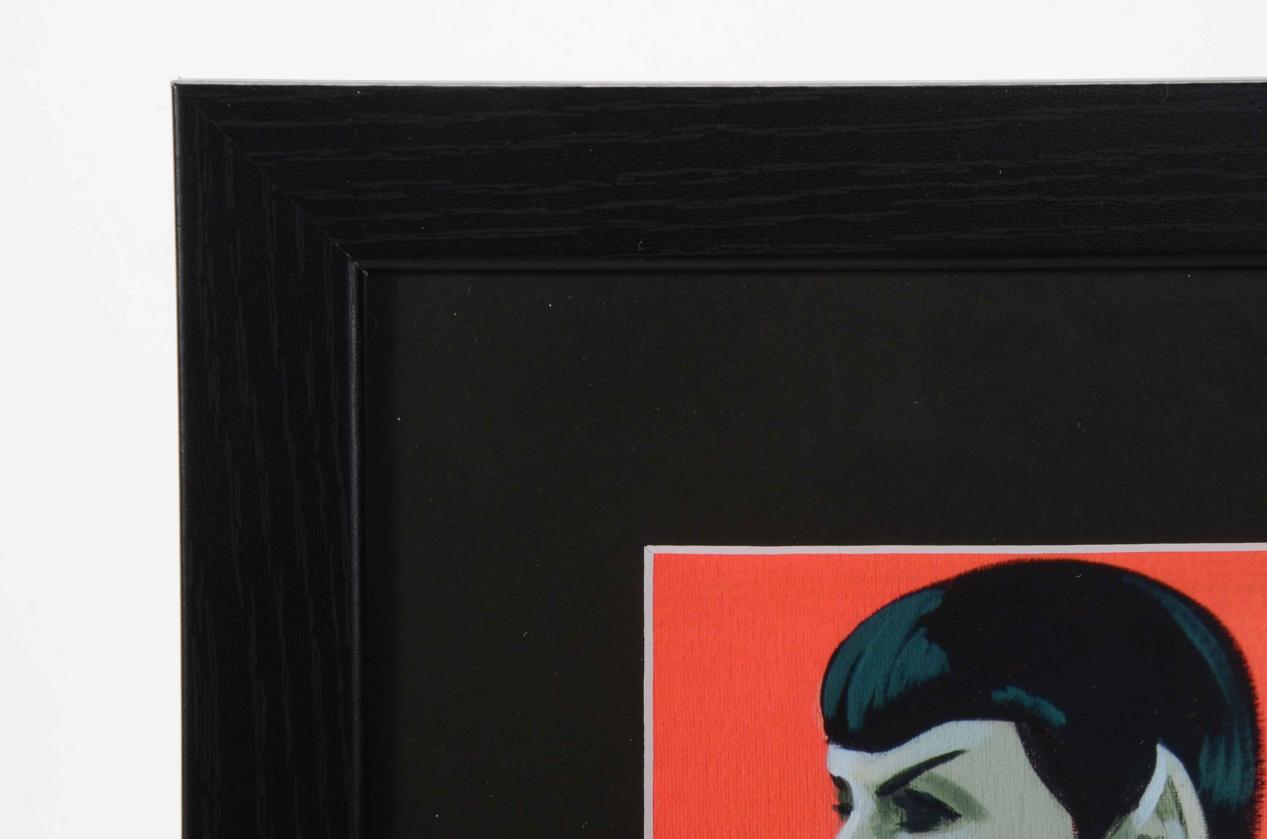 El Gato Gomez Signed Giclee of Spock in a "Devo" Shirt