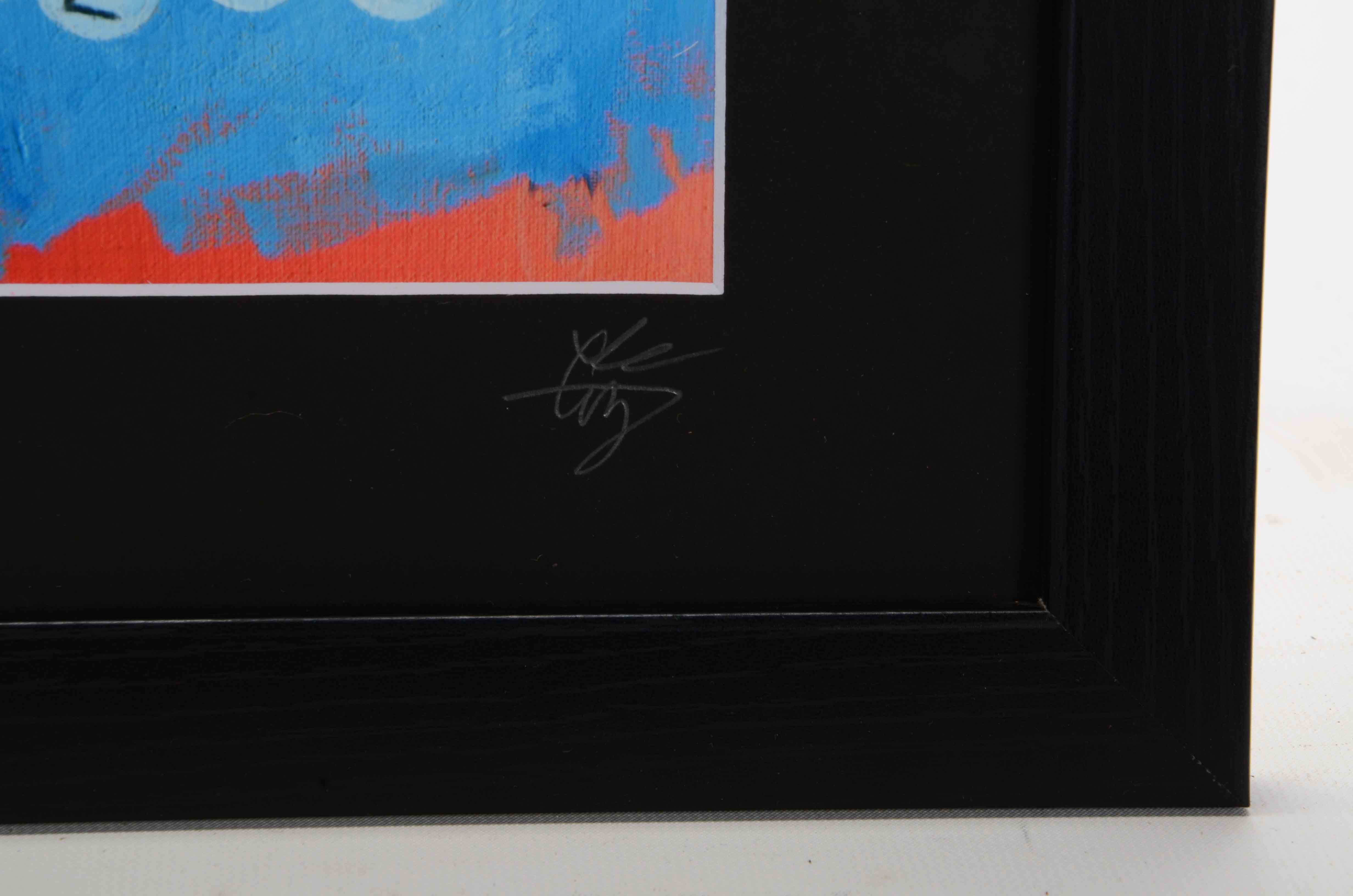 El Gato Gomez Signed Giclee of Spock in a "Devo" Shirt