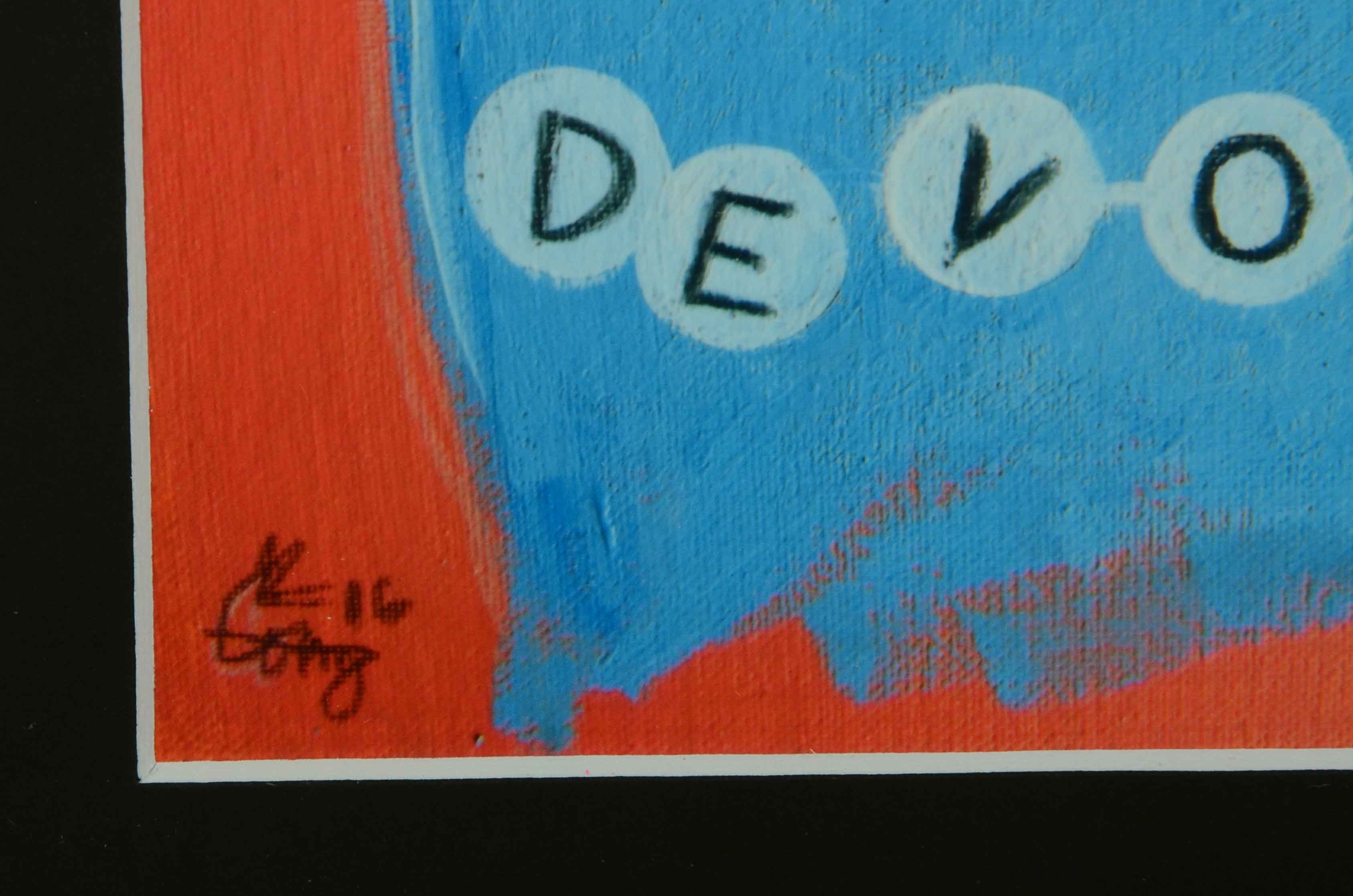 El Gato Gomez Signed Giclee of Spock in a "Devo" Shirt