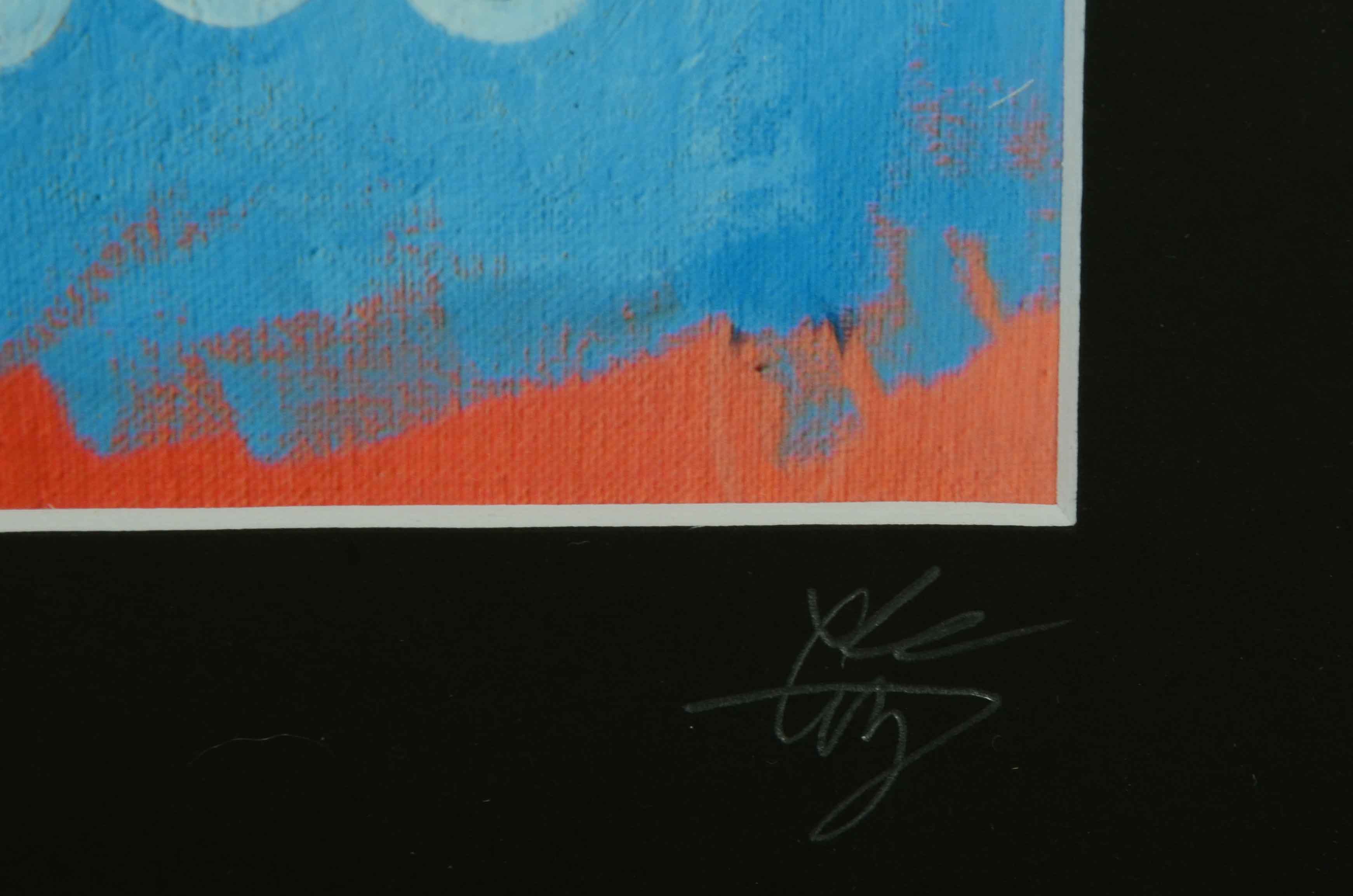 El Gato Gomez Signed Giclee of Spock in a "Devo" Shirt