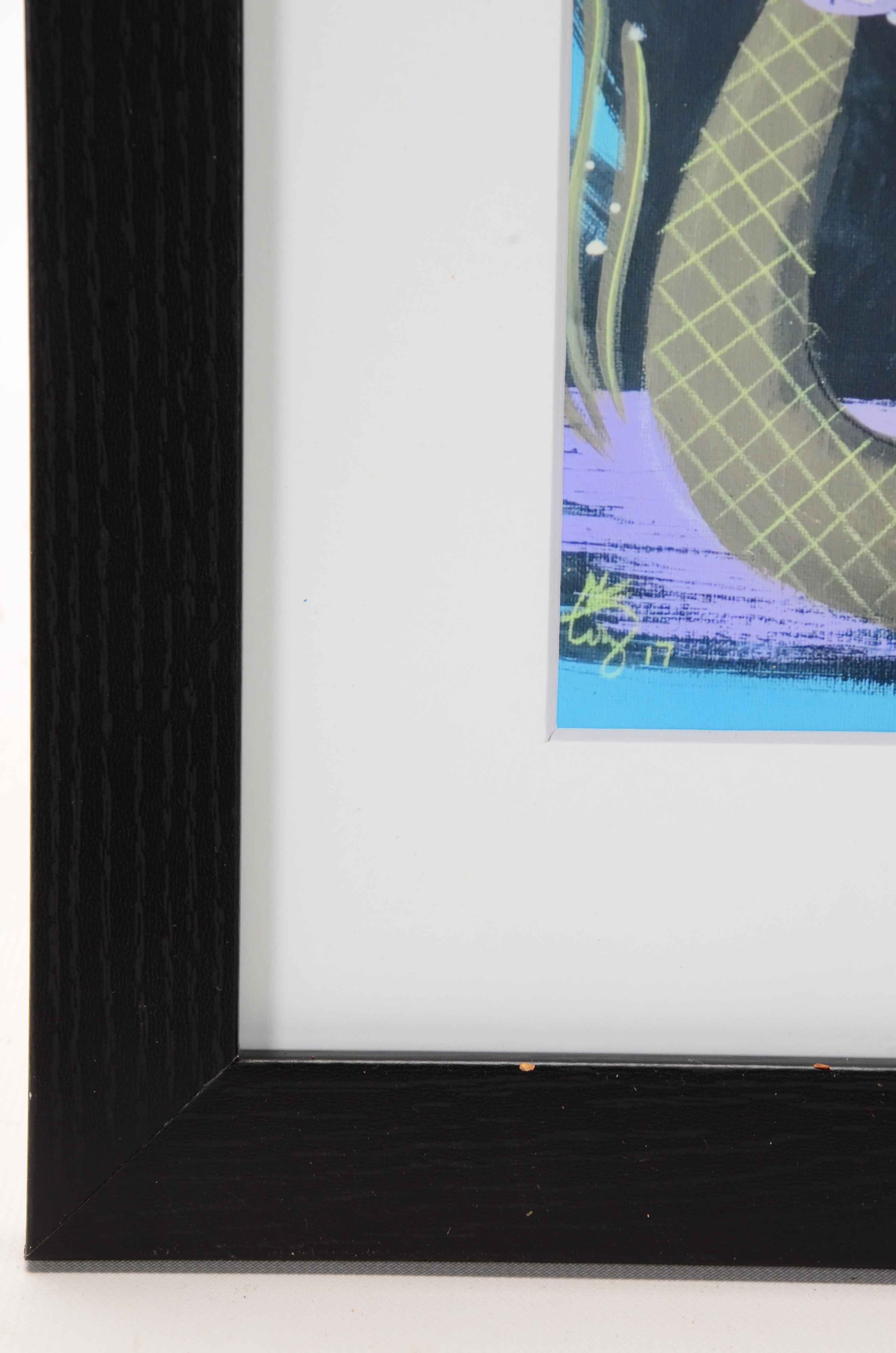 El Gato Gomez Signed Giclee of a Pinup Mermaid