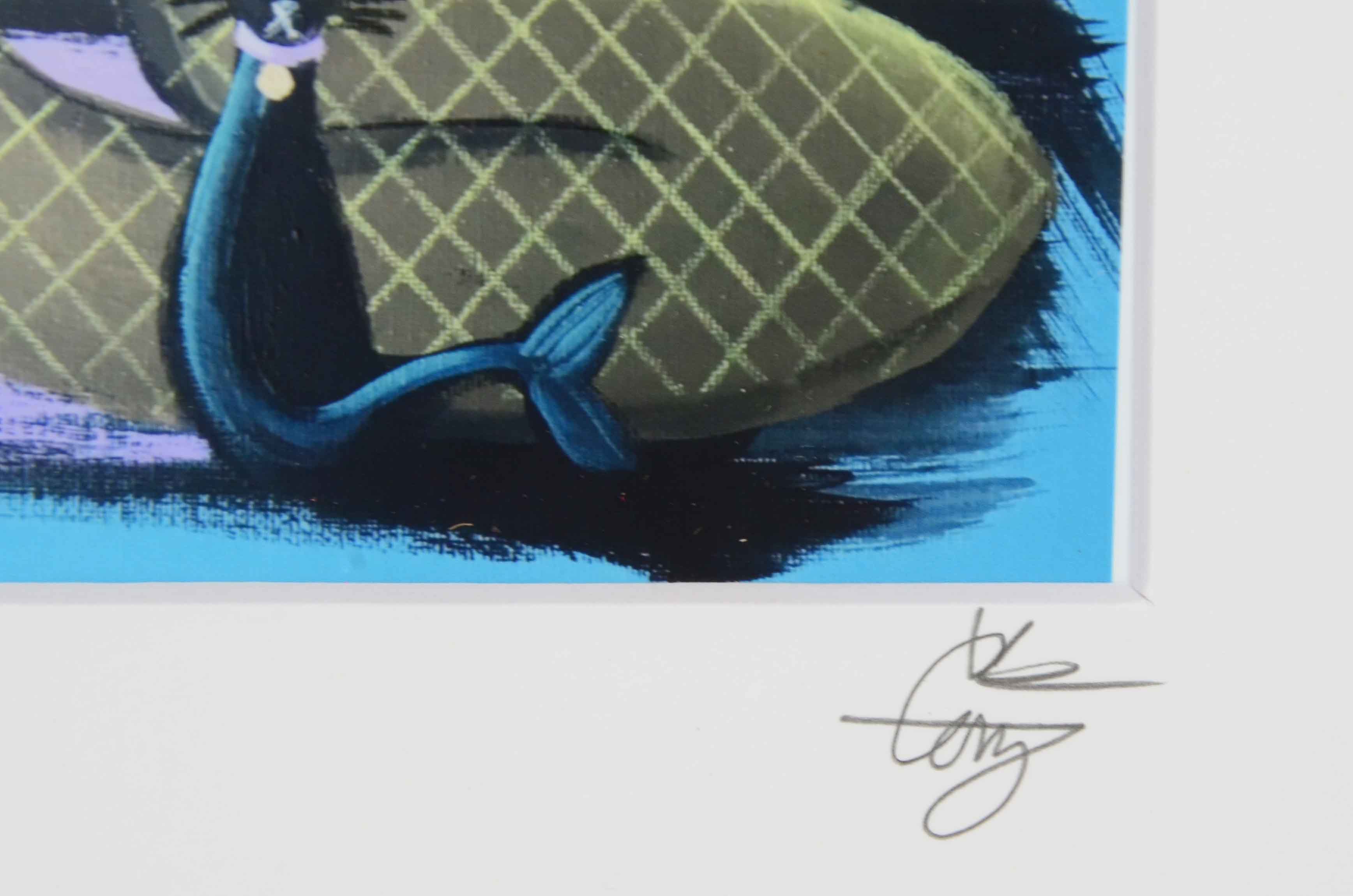 El Gato Gomez Signed Giclee of a Pinup Mermaid
