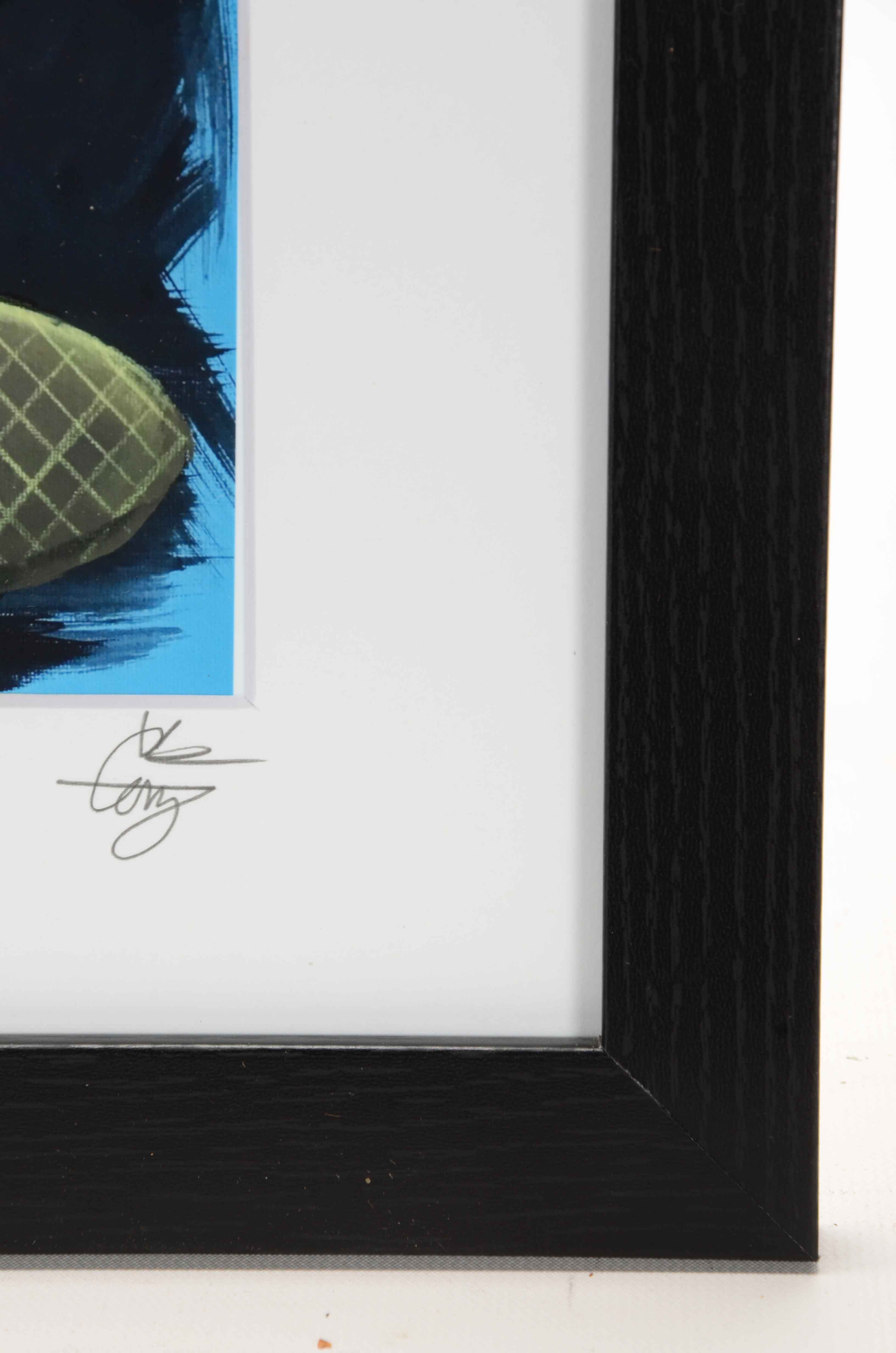 El Gato Gomez Signed Giclee of a Pinup Mermaid