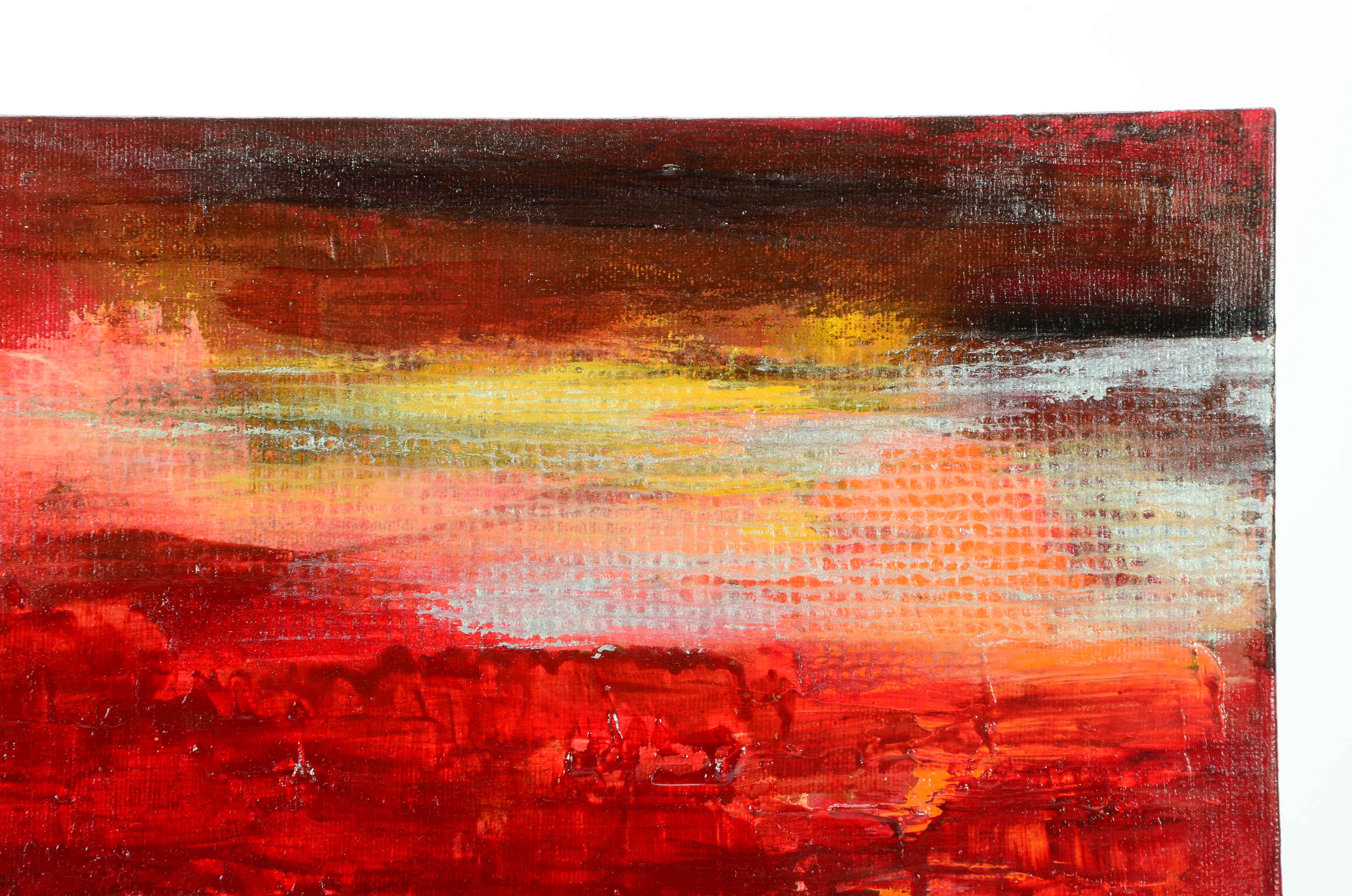 Original Acrylic Painting on Canvas "Eclipse"