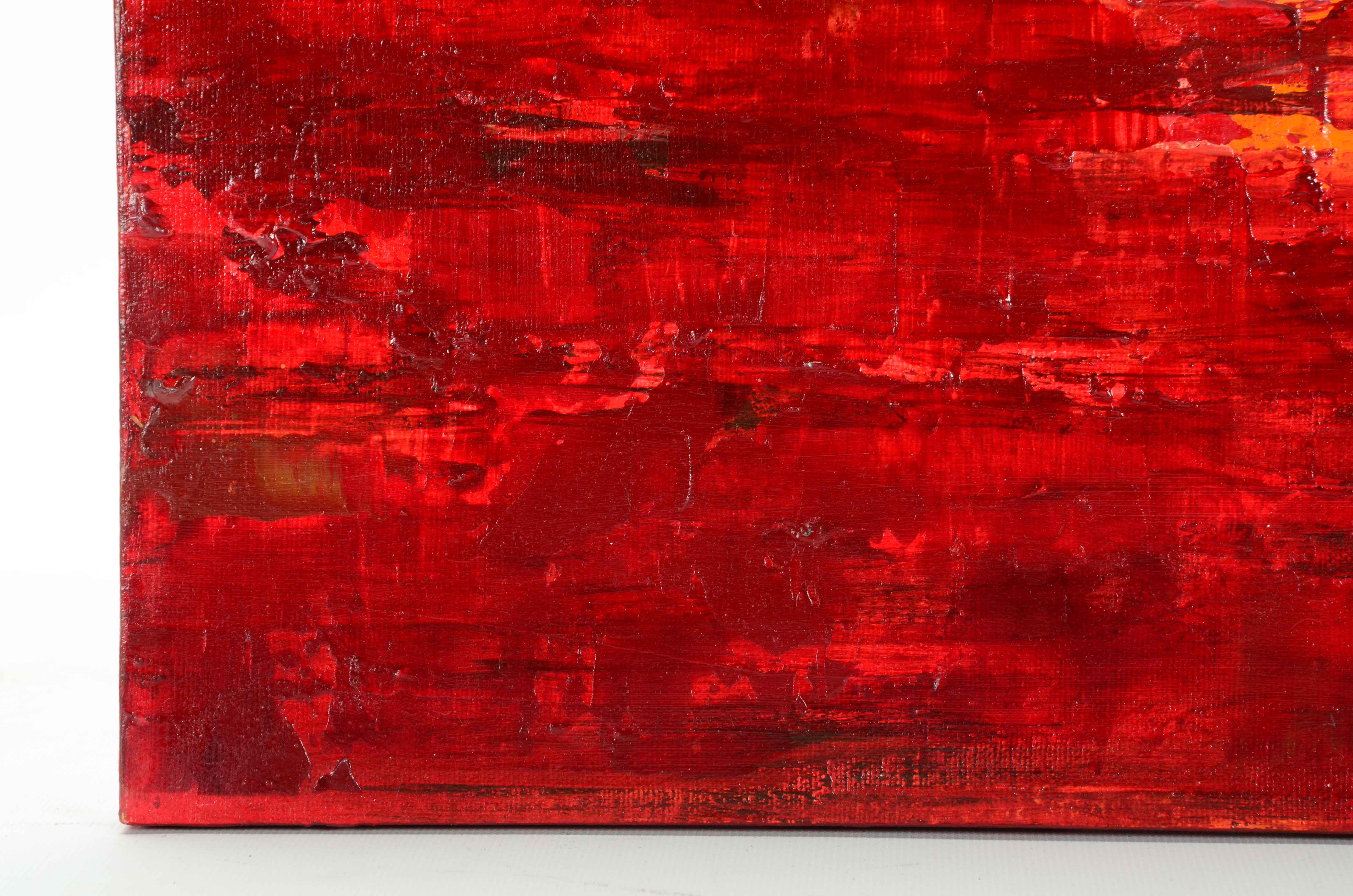 Original Acrylic Painting on Canvas "Eclipse"