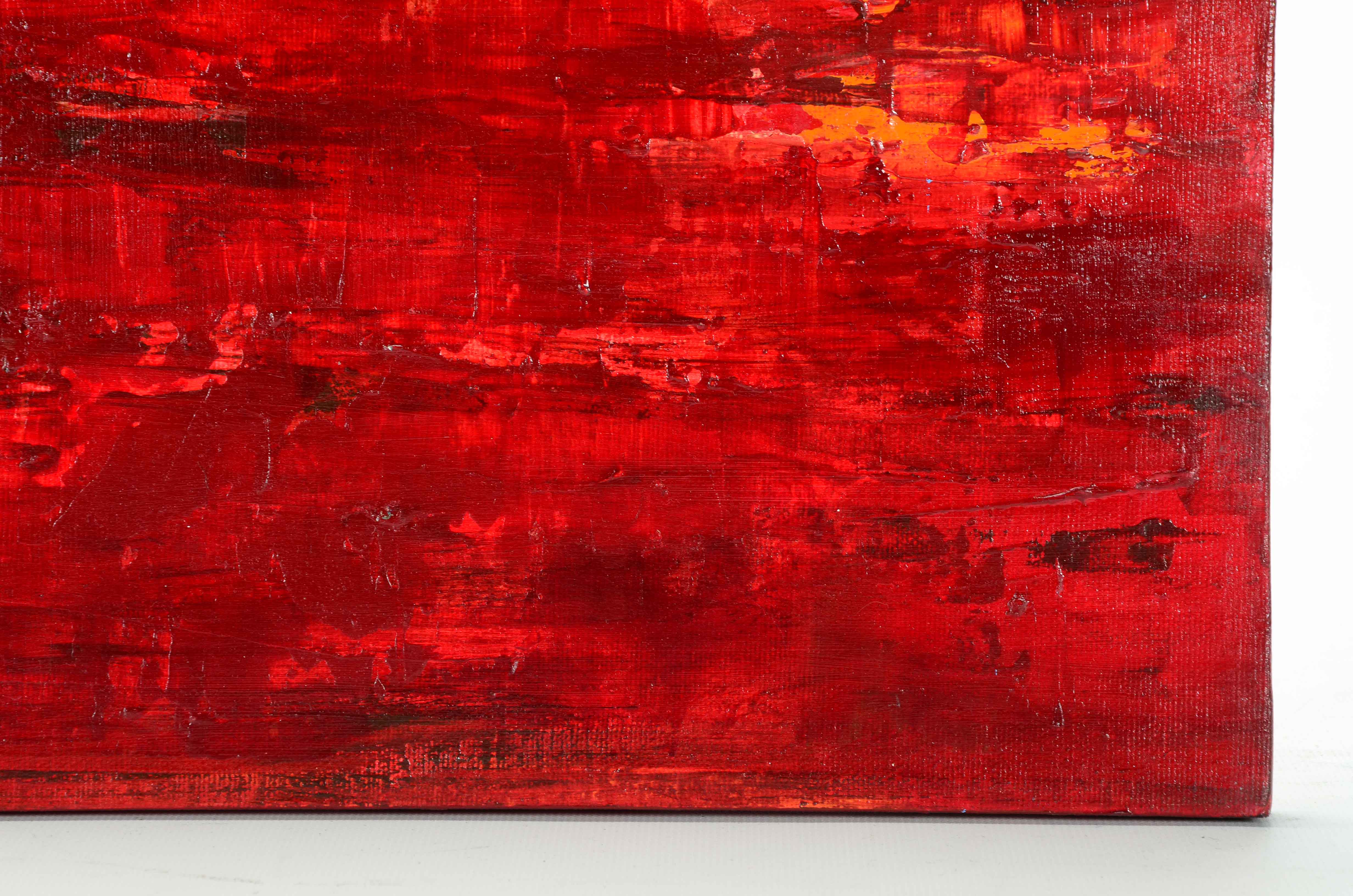 Original Acrylic Painting on Canvas "Eclipse"