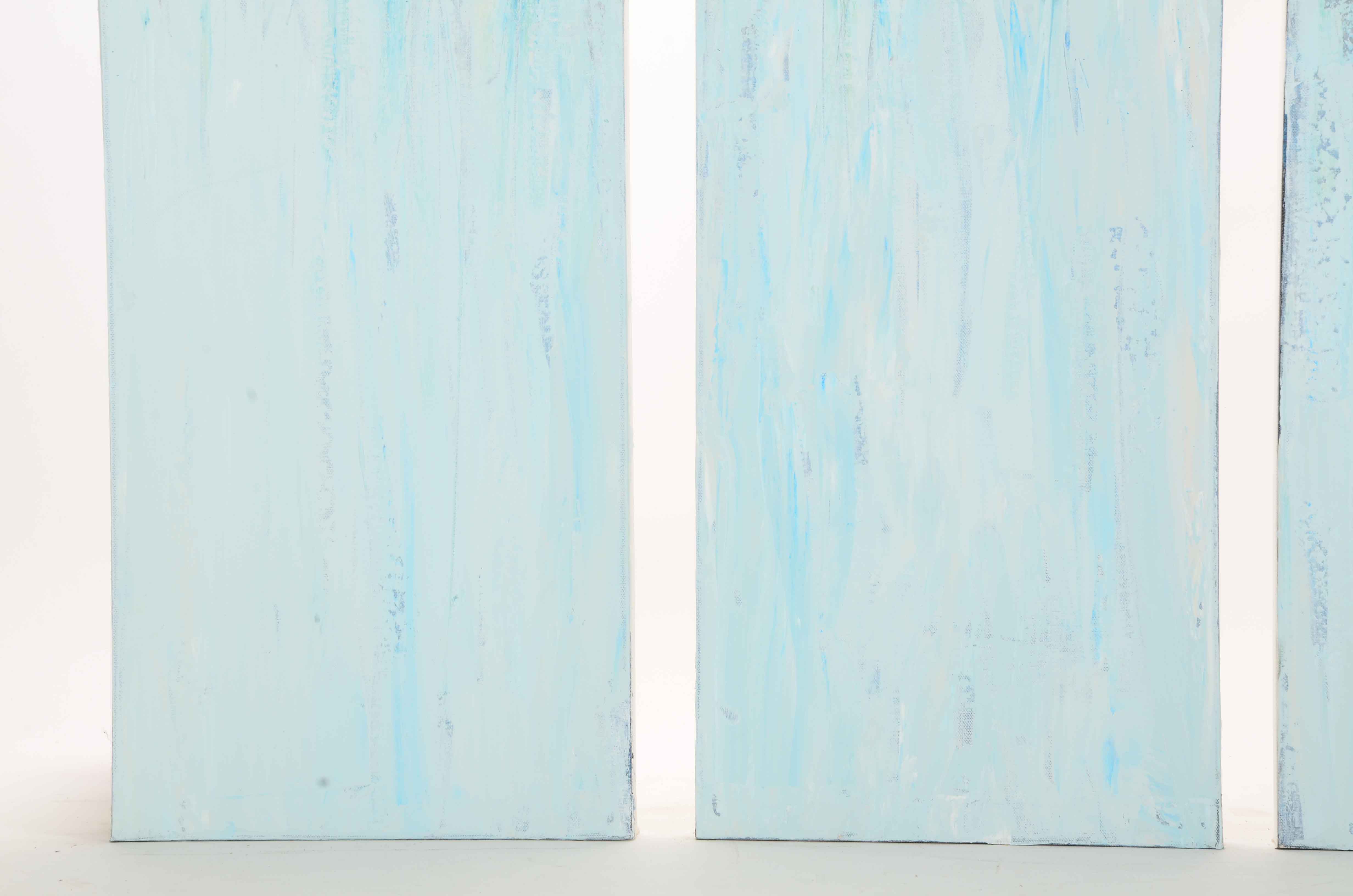 Carol MacConnell Mixed Media Triptych