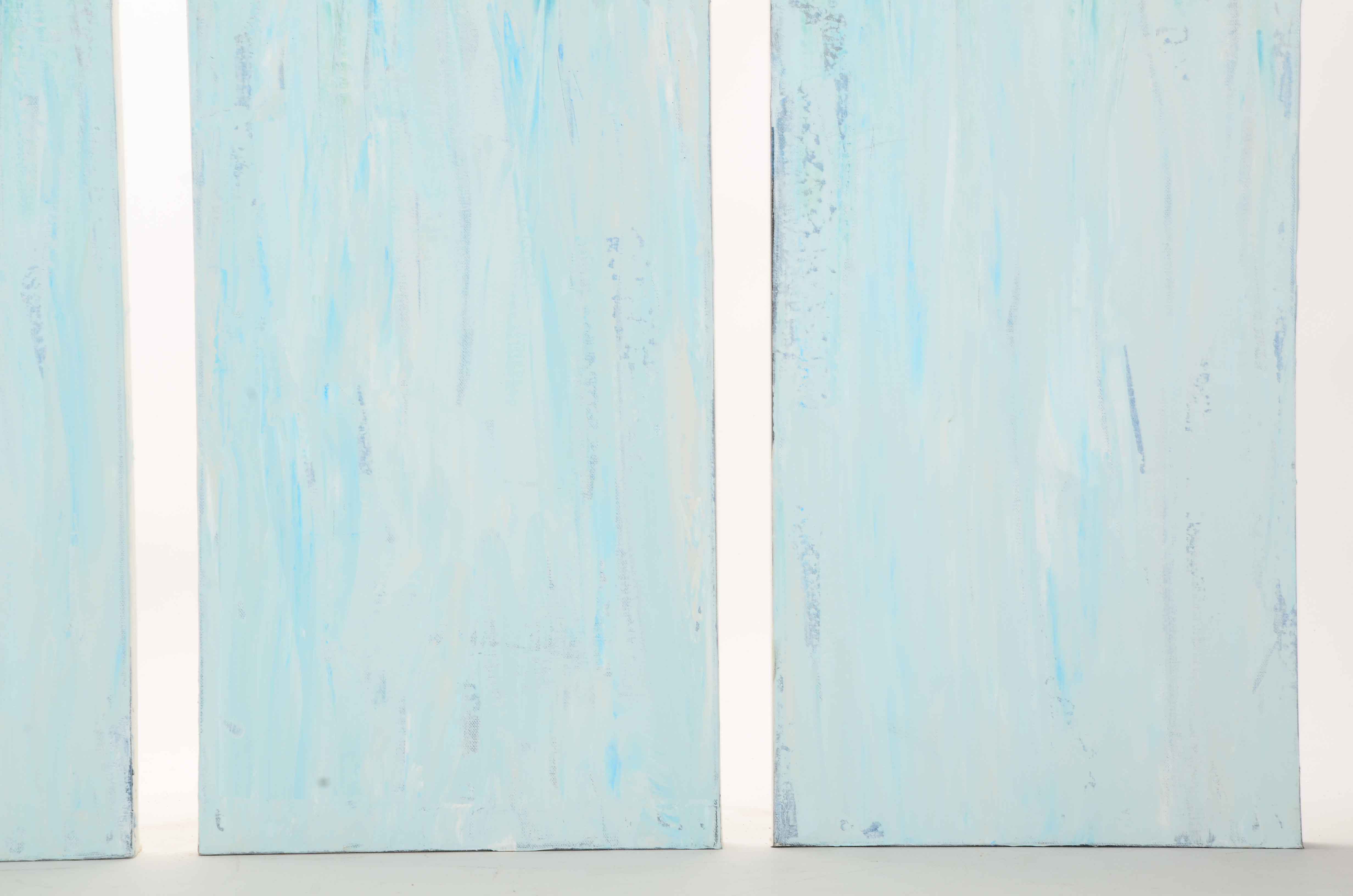 Carol MacConnell Mixed Media Triptych