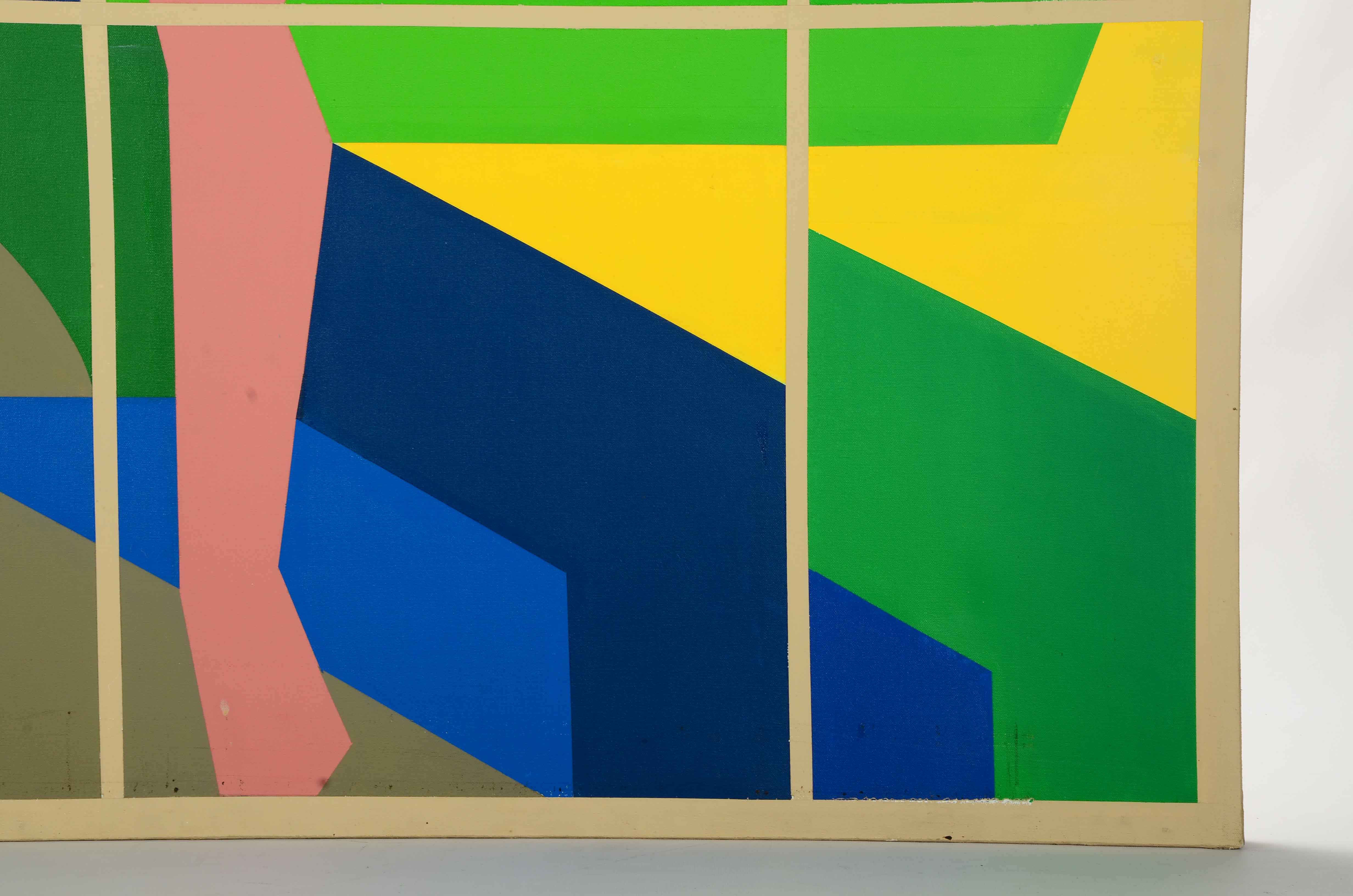 D. LaTorre Abstract Oil on Canvas Painting "Lament"