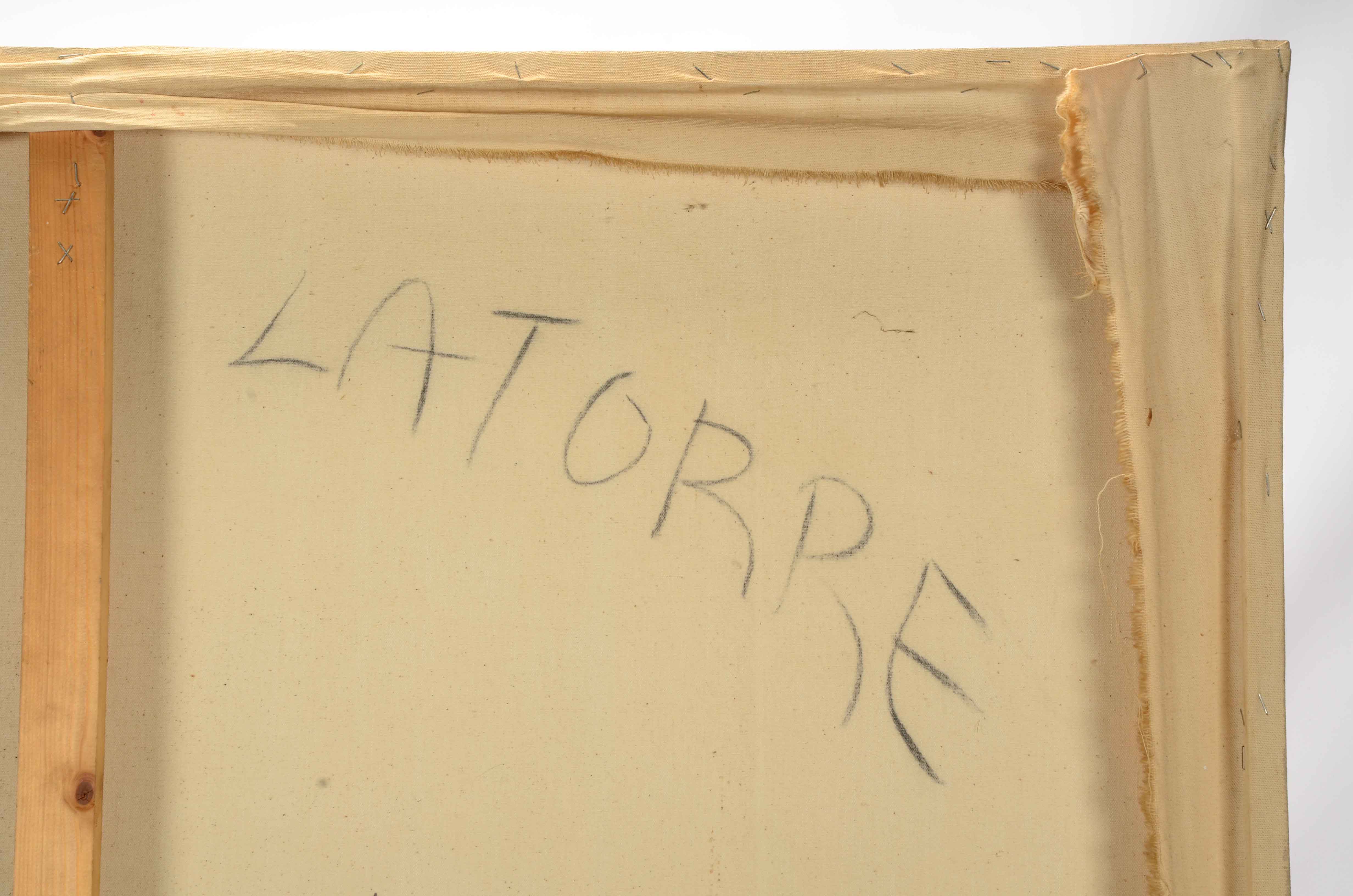 D. LaTorre Abstract Oil on Canvas Painting "Lament"