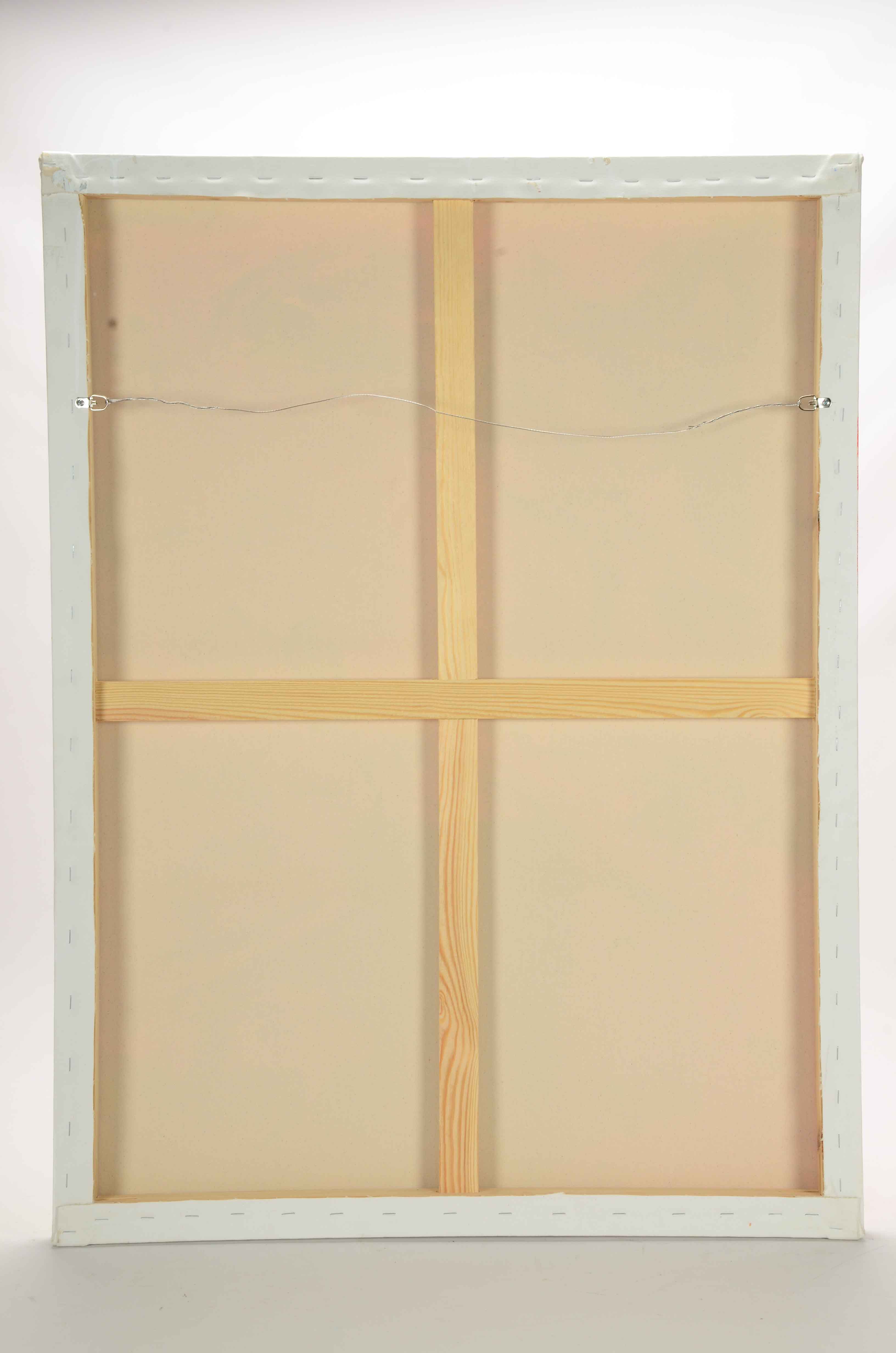 Robbie Kemper Original Abstract Acrylic Painting "Pink Lime"