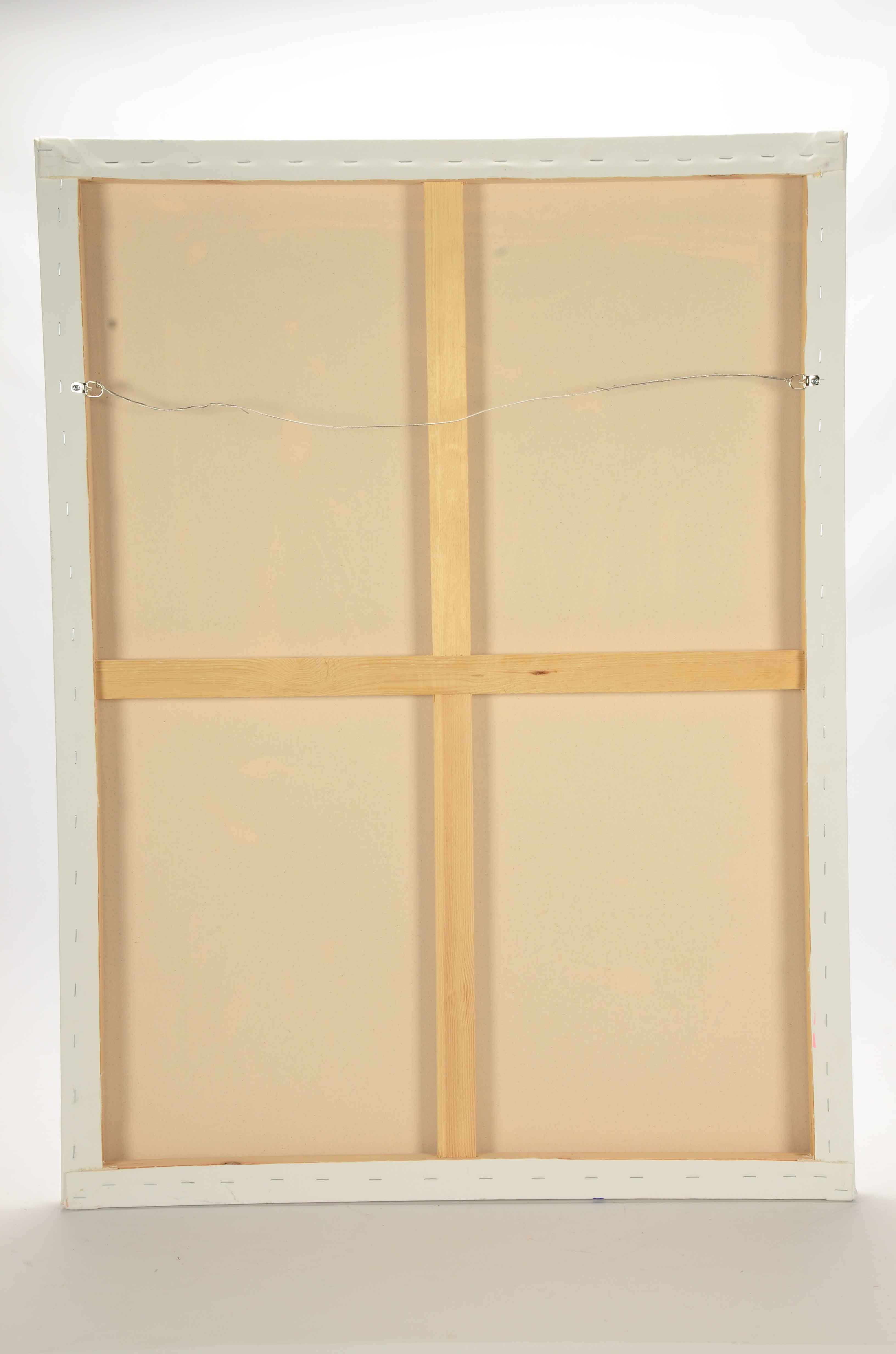 Robbie Kemper Original Abstract Acrylic Painting "White Diagonal"