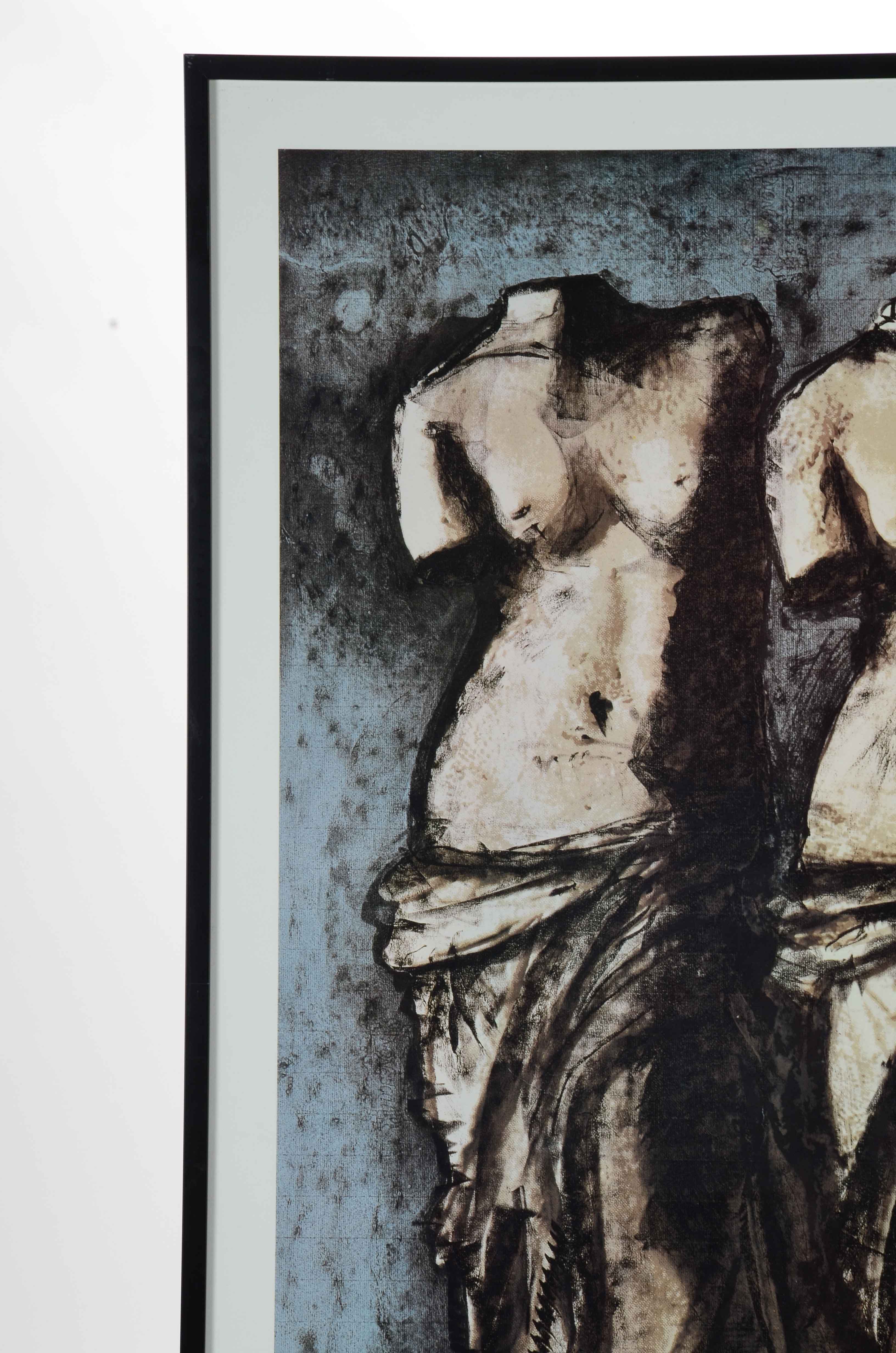 Jim Dine 1984 Offset Lithograph Exhibition Poster "Prints 1978-1985"