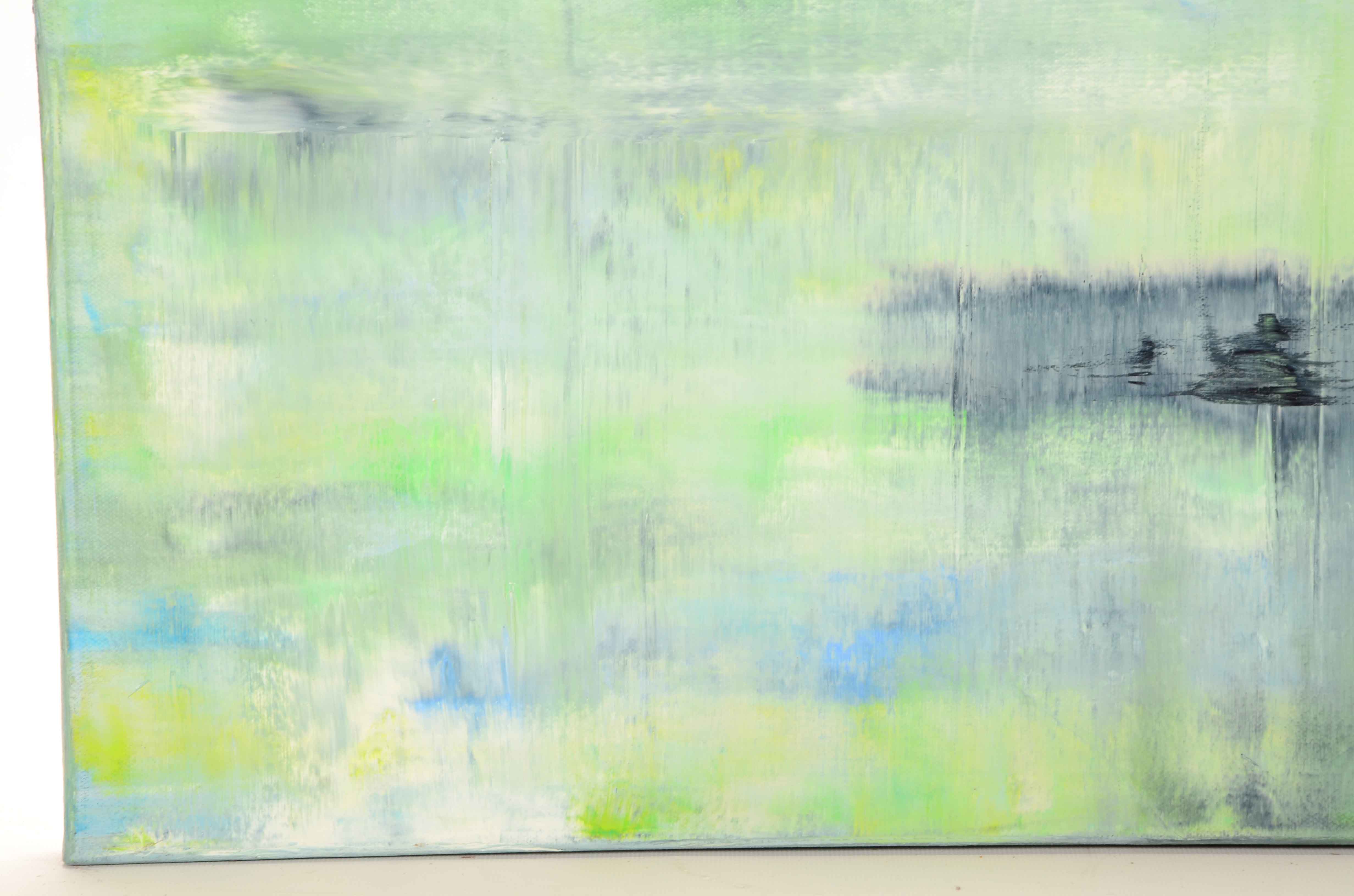 Signed Original Abstract Oil Painting