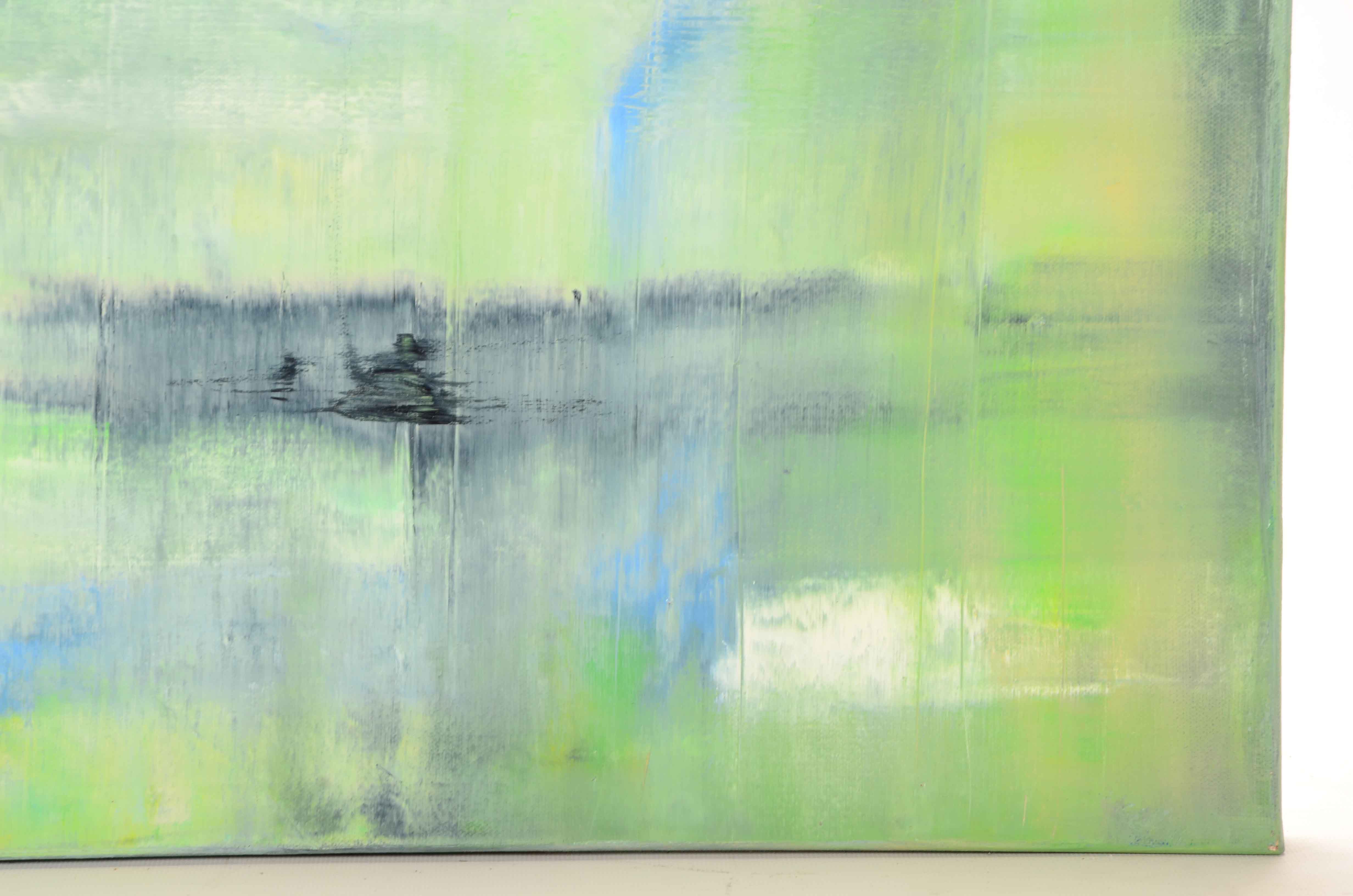 Signed Original Abstract Oil Painting