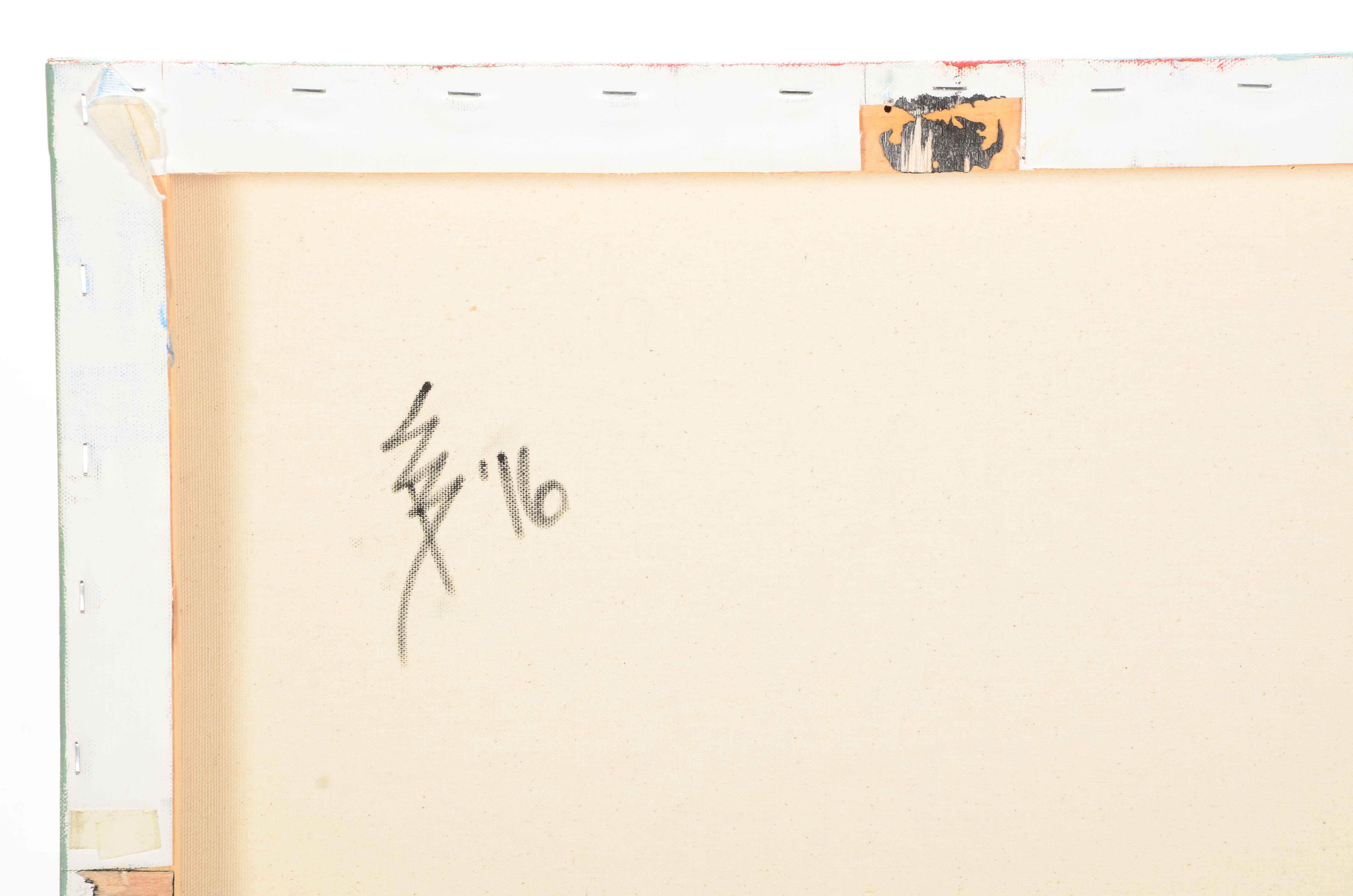 Signed Original Abstract Oil Painting