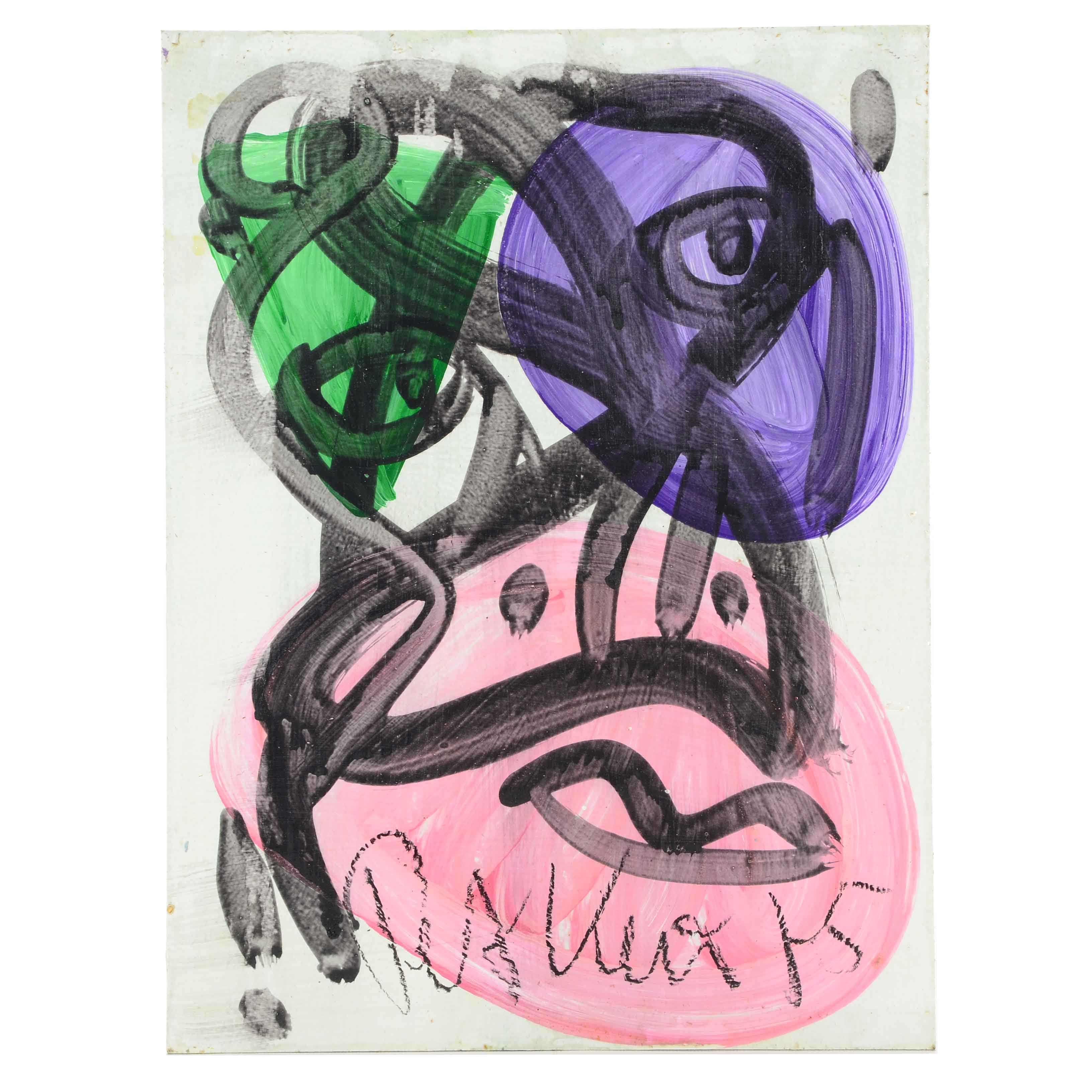 Peter Keil Original Oil Painting on Panel "The Great Ape"