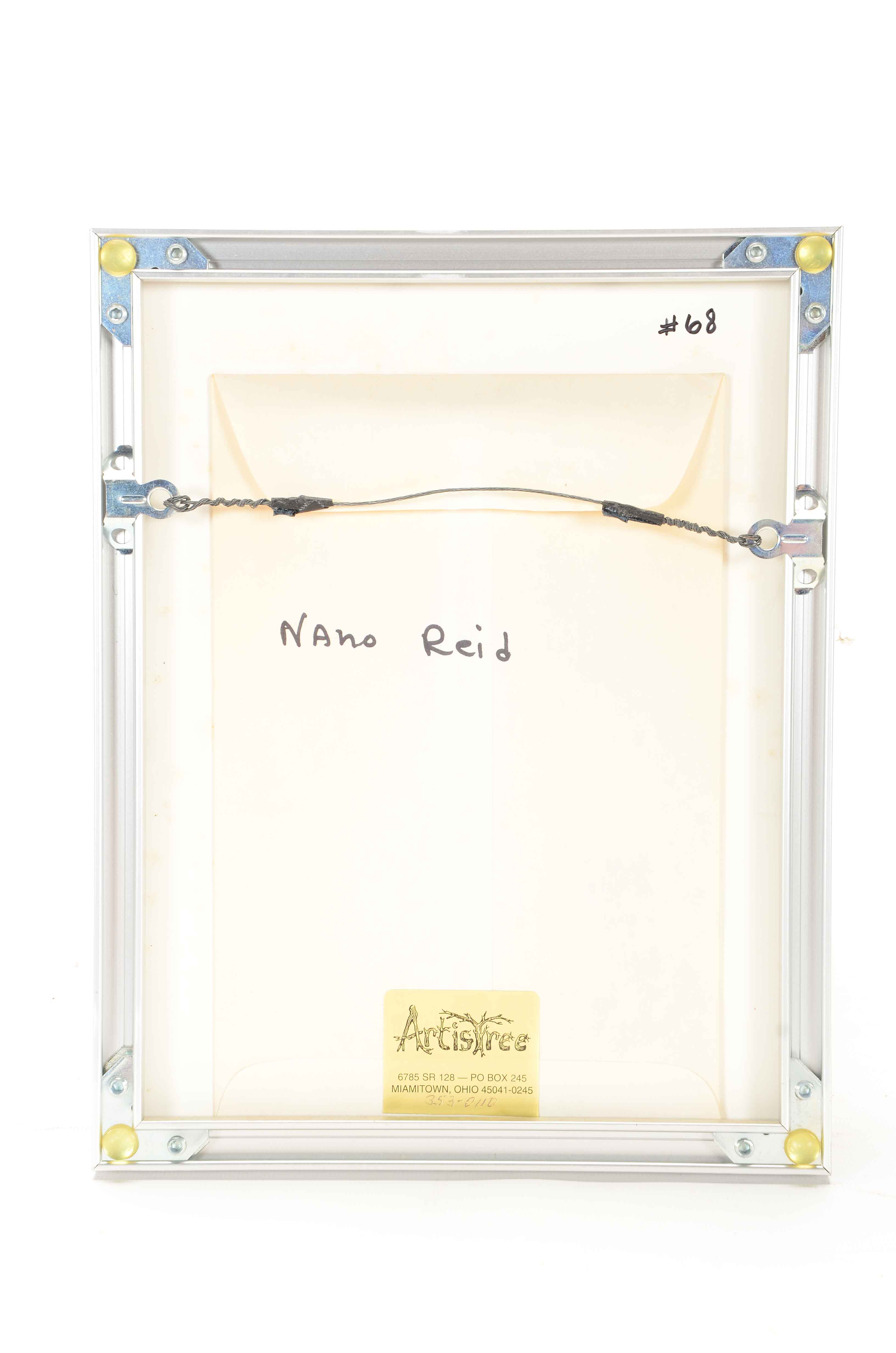 Nano Reid Relief Print after a Portrait