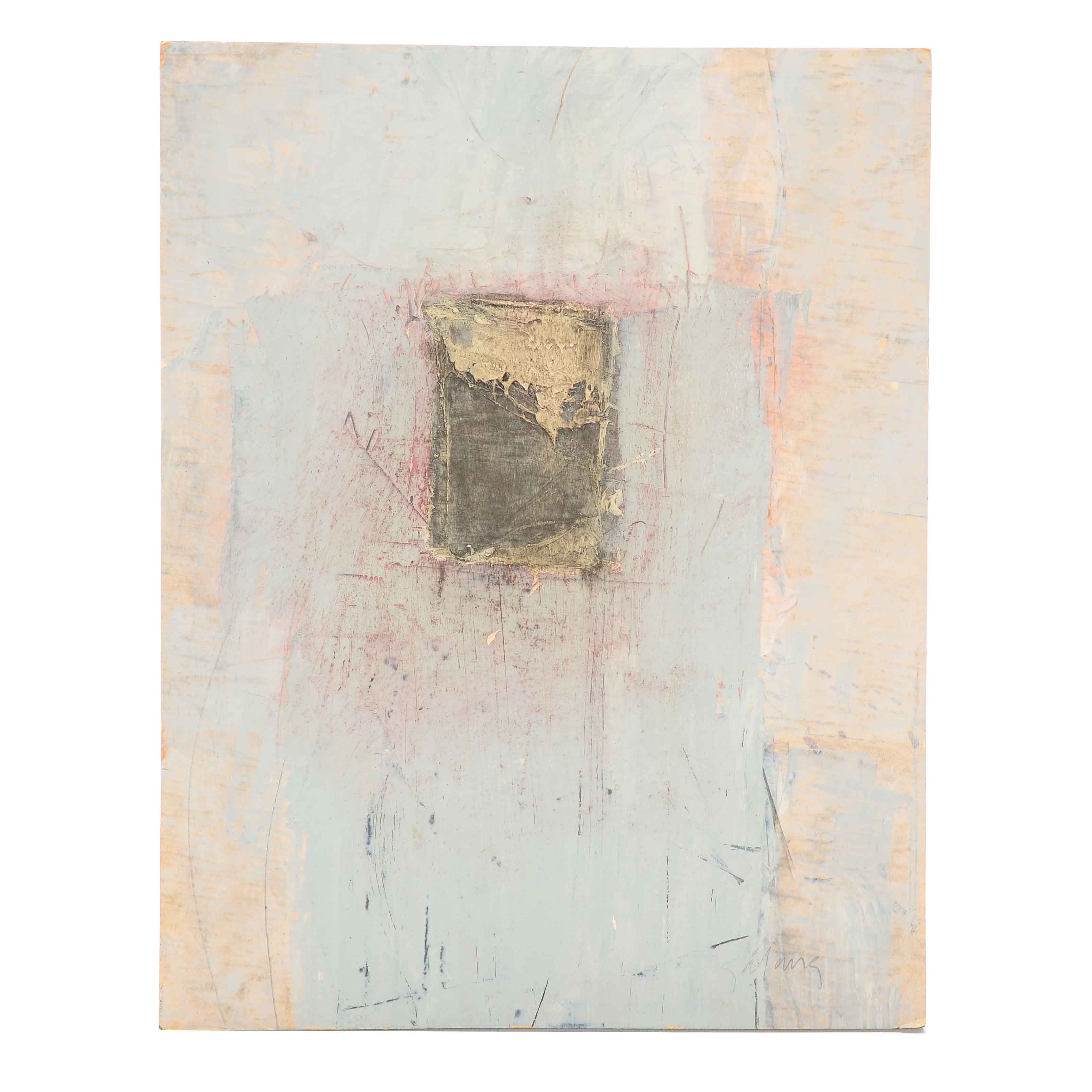 Mars Marciano Galang Original Oil Painting on Panel